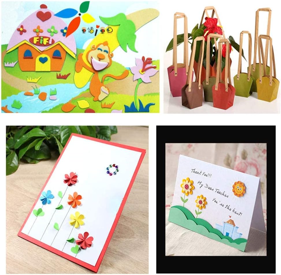 Colored Cardstock A4 100 Sheet Card Stock Paper 230gm- More Fun Crafting and Decorating - Sketch and Cutting Paper - 30 Assorted Colours