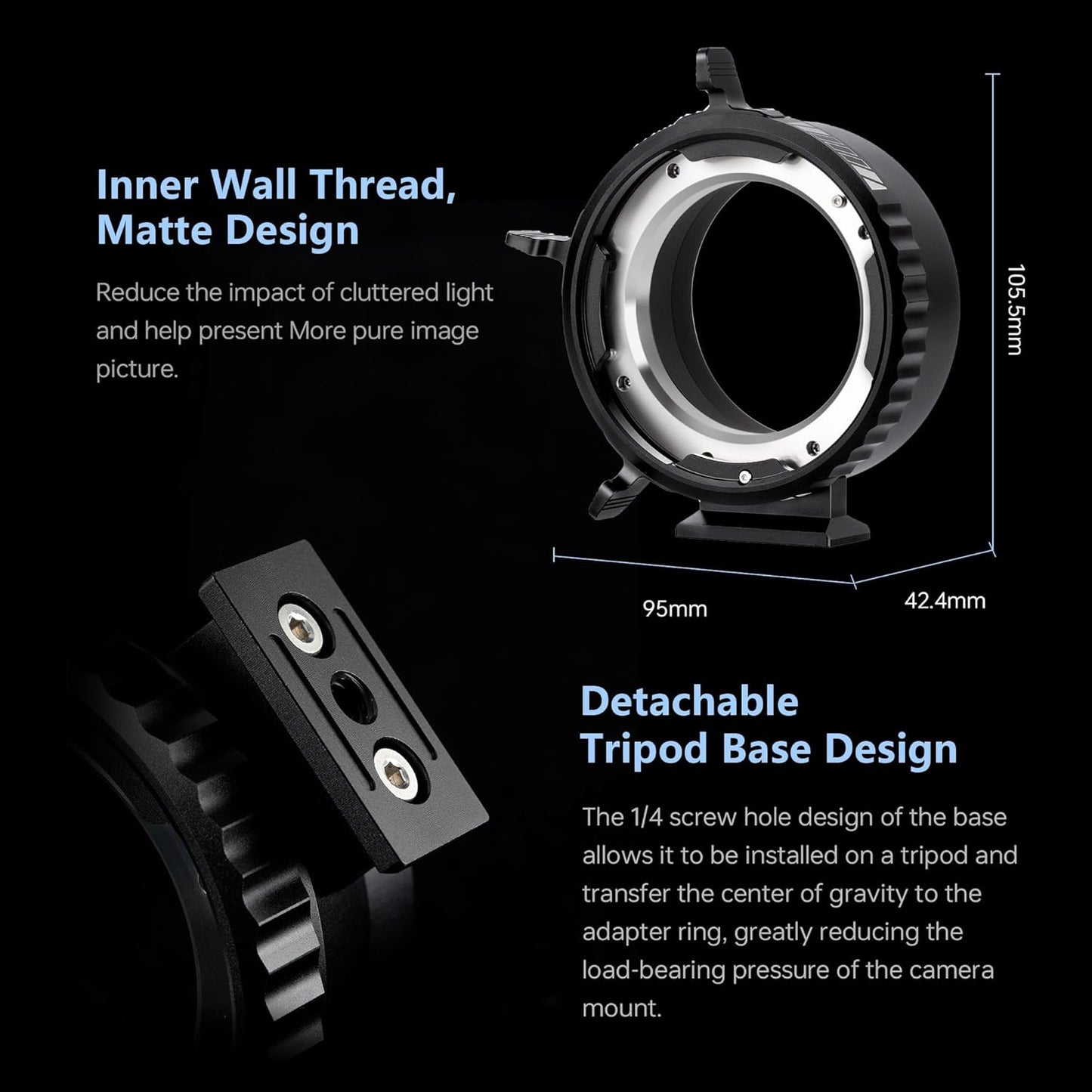 VILTROX PL-GFX Lens Adapter, Lens Converter Ring Camera Lens Mount Adapter Ring Compatible with PL Lens to Fuji G Mount GFX Cameras Fuji GFX100S,GFX100,GFX50R,GFX50S,GFX50S II/PL-GFX Pro