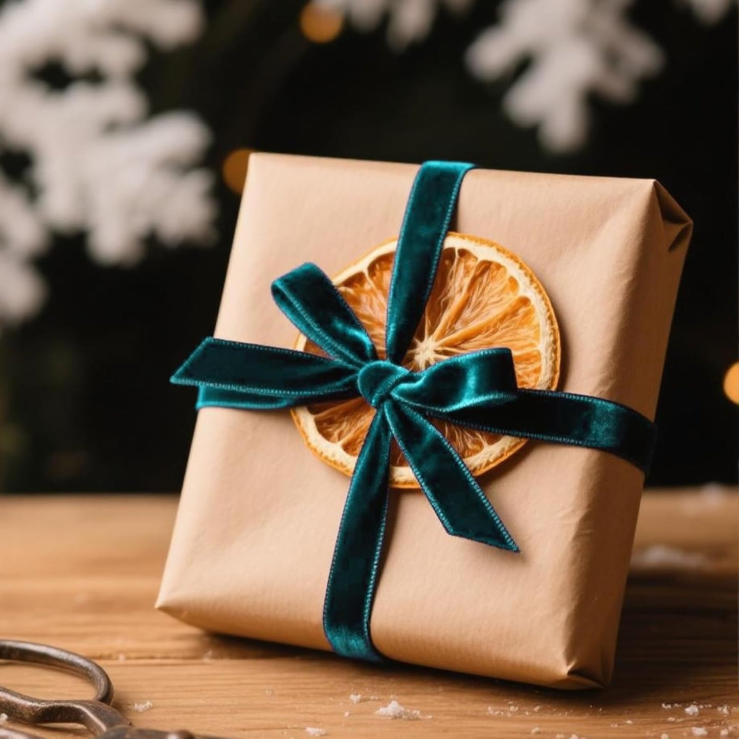 LaRibbons Thin Velvet Ribbon 3/8 Inch x 25 Yards, Dark Blue Velvet Ribbon for Christmas Tree, Gift Wrapping, Wreath Bow, Outdoor Decoration