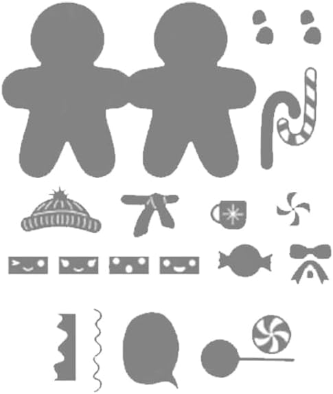 2025-2026 Stamps and Dies for Card Making, Stamps and Dies Set 2025 for Christmas and Halloween, Die Cut DIY Various Festivals Album Scrapbooking Birthdays Greeting Card (M4287)