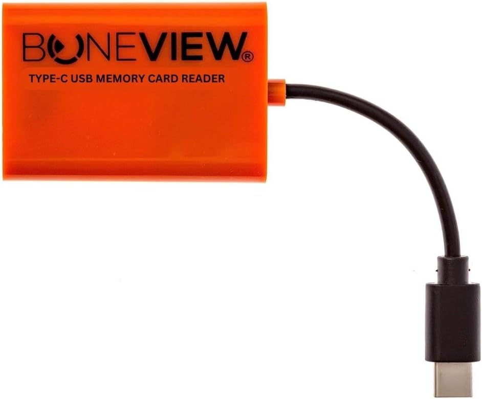 SD Card Reader for Android - Type C USB Trail Camera Viewer by BoneView - Backup Play Save and Share Deer Hunting Photo & Video from Game Cam Memory Chips on Most USB-C Smart Phones