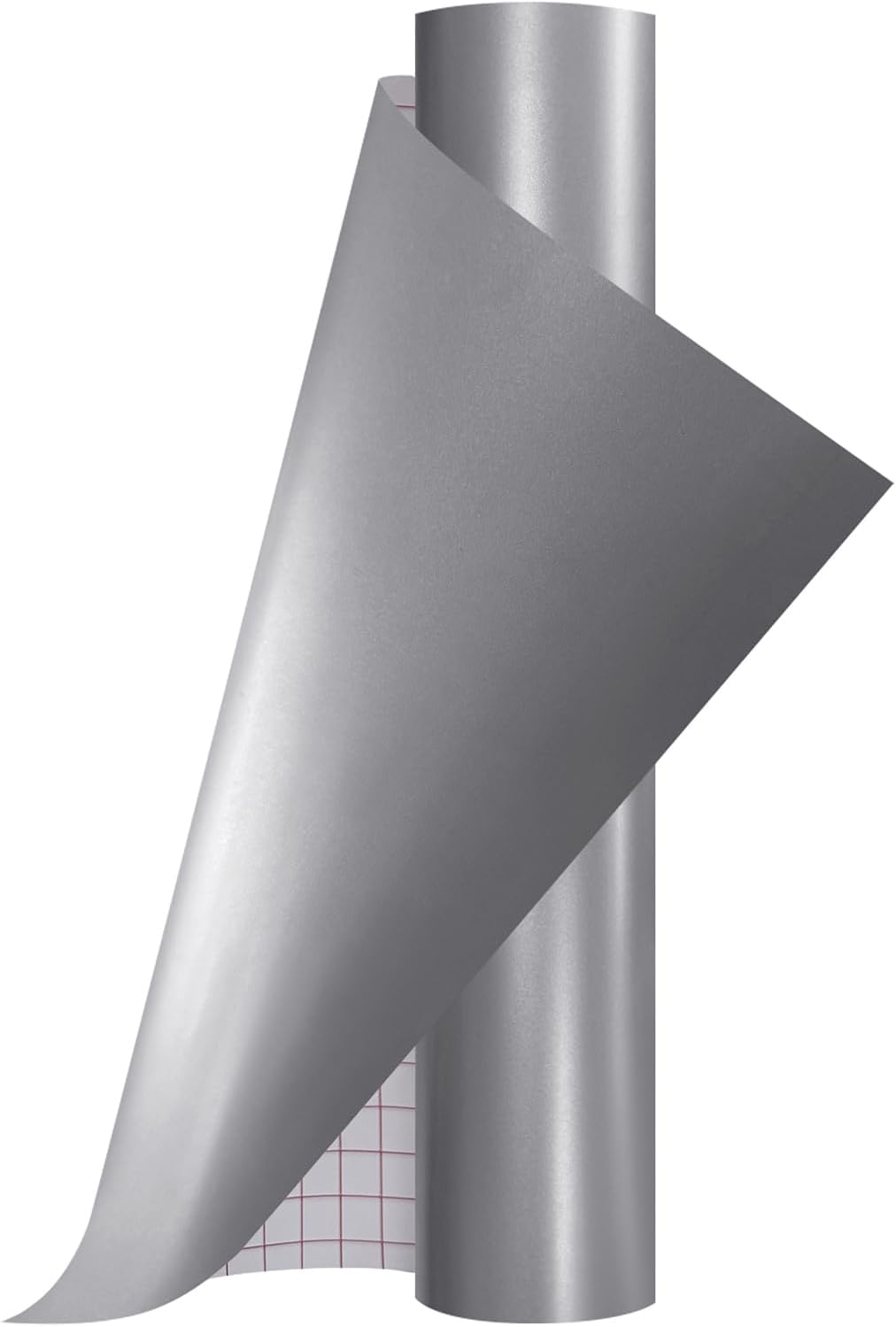 Ant Smart Adhesive Permanent Vinyl Compatible with Cricut Explore and Maker Series Without Cutting Mats, Create DIY Projects, Decals, Stickers & More (Silver, 13inch x 5ft)