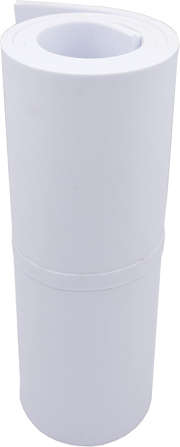 OISAKLD EVA Foam 2mm-10mm 13.7"×39" Craft Foam Sheet 74 kg/m³ Cosplay Foam for Craft Model Cosplay 8mm