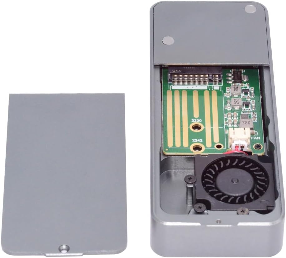 CY USB4.0 Type-C USB4 40Gbps to PCI-E 4.0 X4 SSD NVME NGFF M-Key Enclosure USB-C 20Gbps ASM2464 Chipset