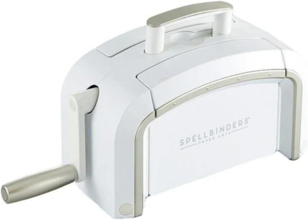 Spellbinders Platinum Die Cutting and Embossing Machine (6 Inch Platform (Machine, Die and Cardstock))