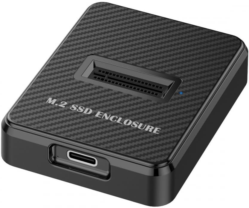 CY USB 3.0 USB-C Type-C to NVME M-Key M.2 NGFF SATA SSD Docking Vertical External PCBA Case Enclosure RTL9210B Chipset