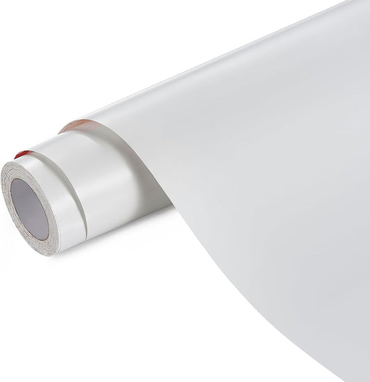 Ant Smart Adhesive Permanent Vinyl Compatible with Cricut Explore and Maker Series Without Cutting Mats, Create DIY Projects, Decals, Stickers & More (Matte White, 13inch x 30ft)