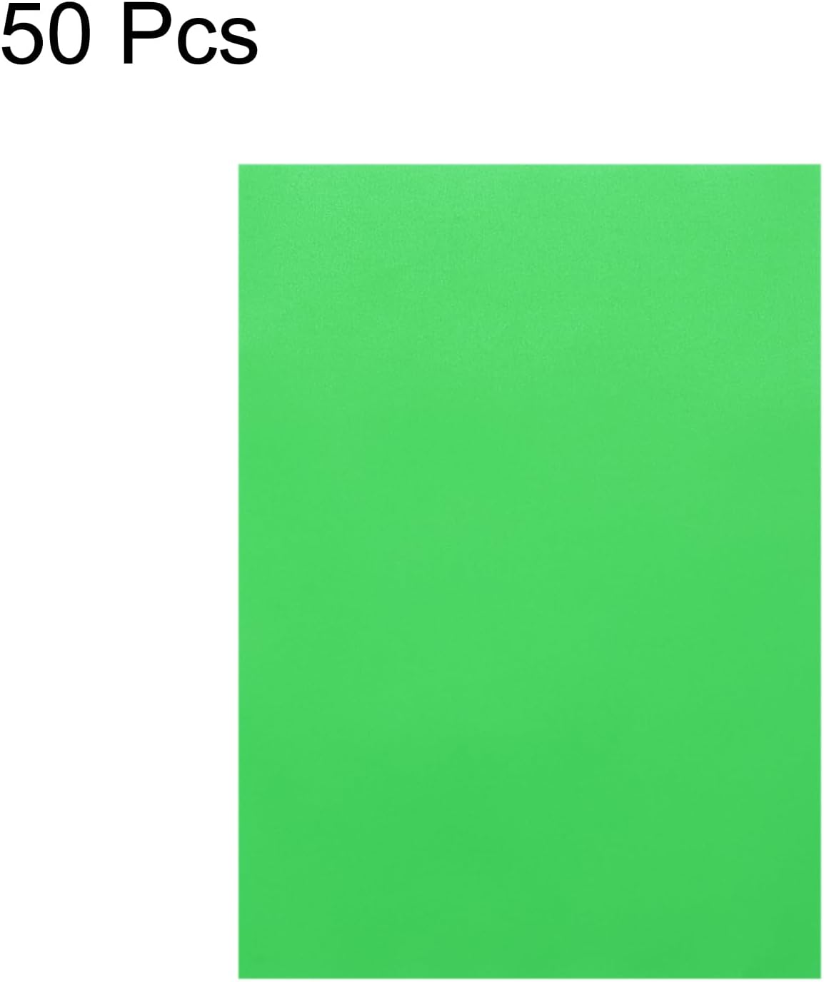 MECCANIXITY Colored Vellum Paper, 50 Sheet Green Transparency 11.7 x 8.2 Printable Vellum Paper, Translucent Vellum Sheets for Printing Wedding Invitations, Ink Jet Laser Printer