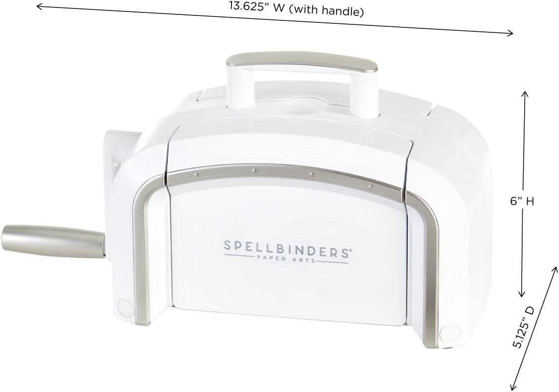 Spellbinders Platinum Die Cutting and Embossing Machine (6 Inch Platform + Universal Plate System)