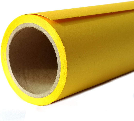 Yizhily Seamless Photography Photo Backdrop Background Paper Roll for Photoshoot 53 inches Wide x 16 feet Long, Forsythia Yellow