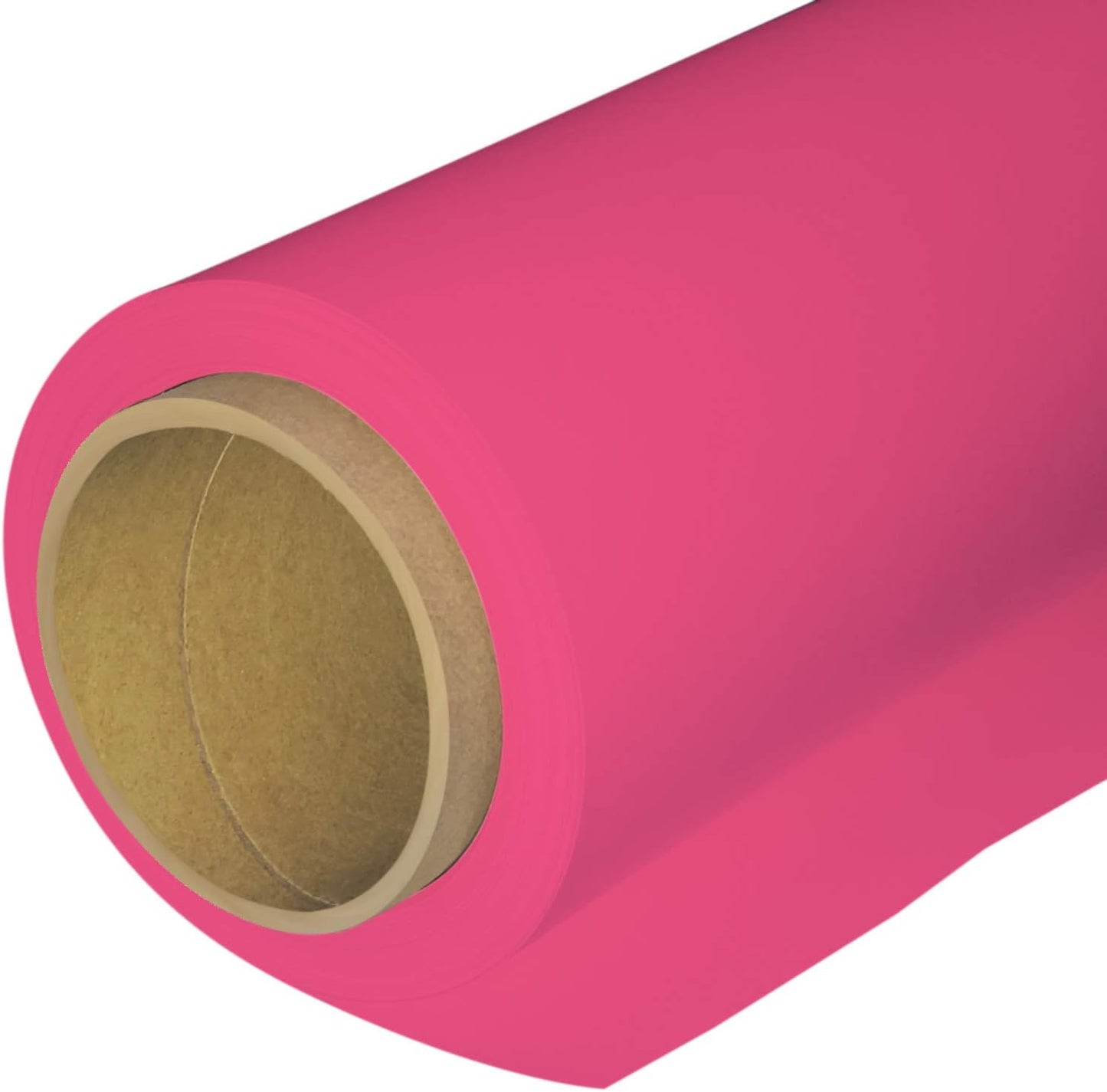 Seamless Photography Background Paper Roll, Pink Photo Paper Backdrop for Photography, Video and Streaming (53''x16 'Mardi Gras)
