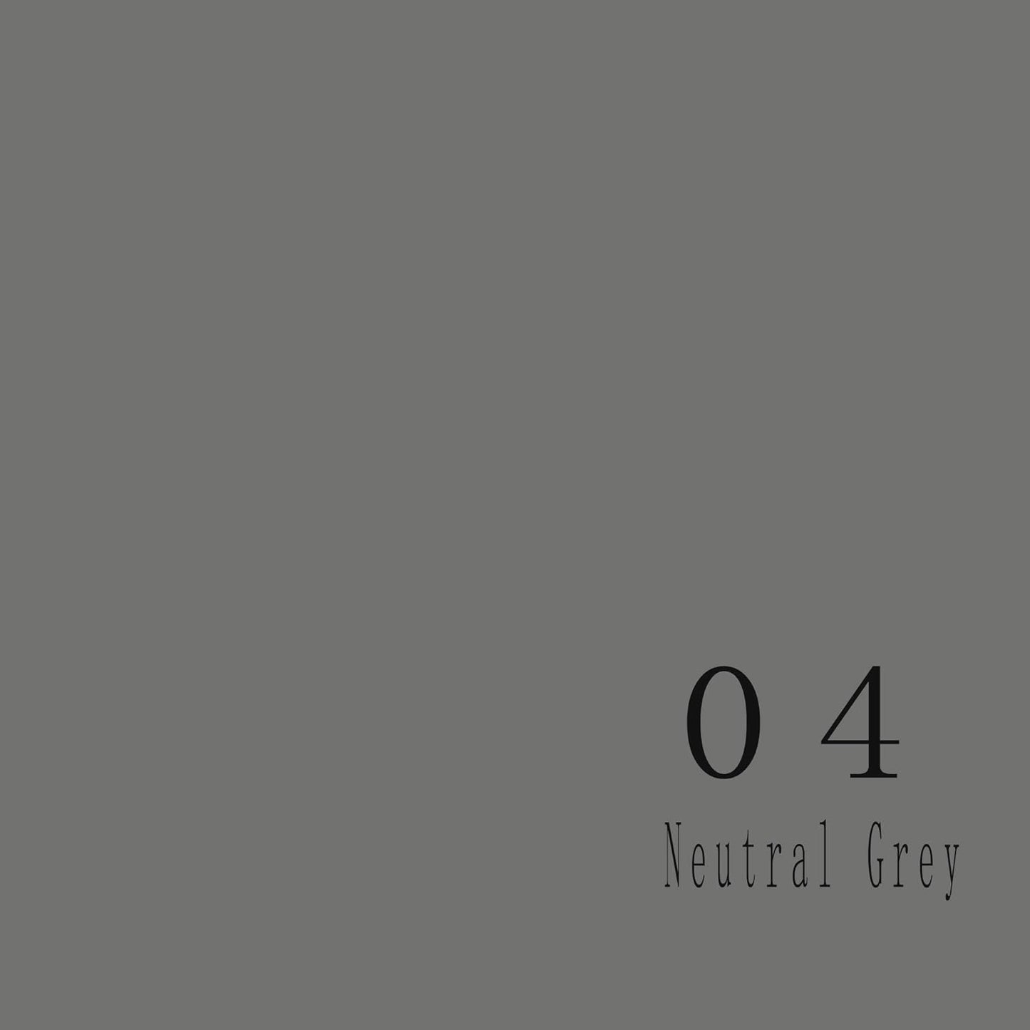 Huamei Seamless Photography Background Paper, Photo Backdrop Paper 53-Inches Wide x 16-Feet, (4.4x16 Feet, #04 Neutral Grey)