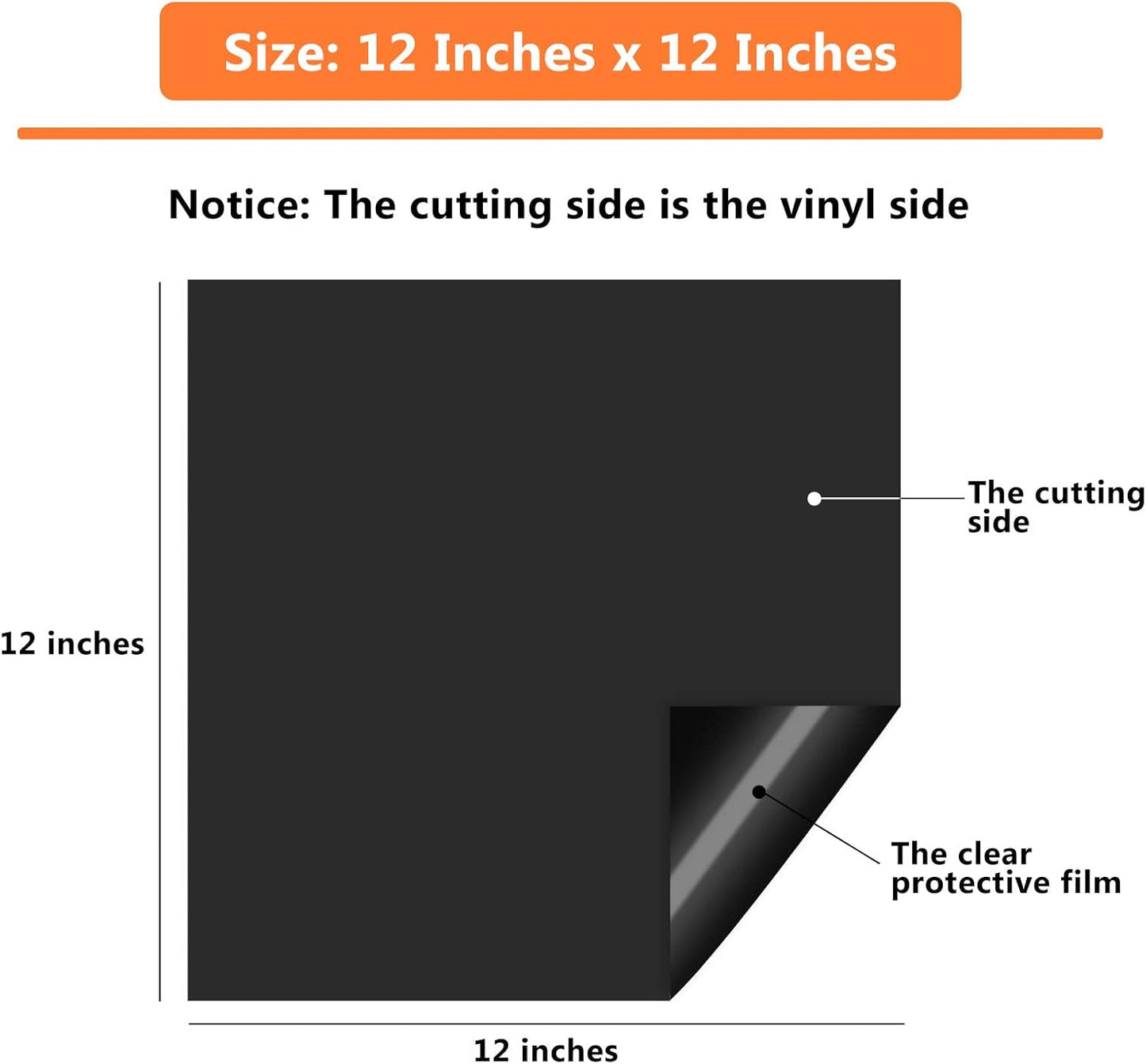 HTVRONT Matte Permanent Vinyl for Cutting Machine - 14 Pack 12" X 12" Permanent Adhesive Vinyl Sheets for Craft Projects, Color Adhesive Bundle Compatible with Cricut Cutting Machine, Silhouette Cameo