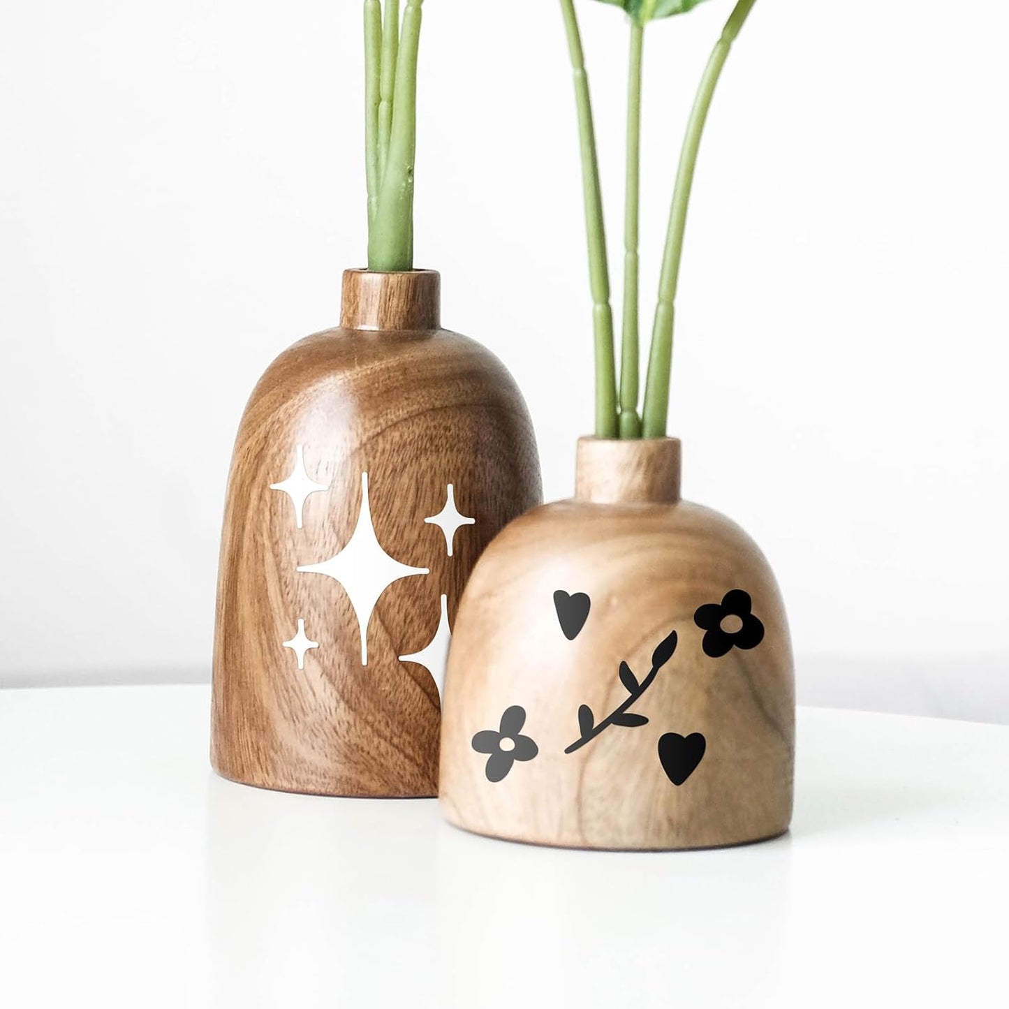 Ant Smart Adhesive Permanent Vinyl Compatible with Cricut Explore and Maker Series Without Cutting Mats, Create DIY Projects, Decals, Stickers & More (Ivory White, 13inchx10ft)