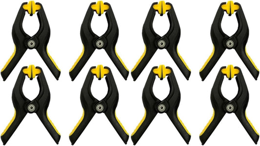 Mikikit 8pcs Screen Repair Clamp Kit Durable Lcd Screen Fastening Tools for Tablets Slip Grip Scratch-resistant Sponge Pad Easy to Use Heavy Duty Fixing Clamps