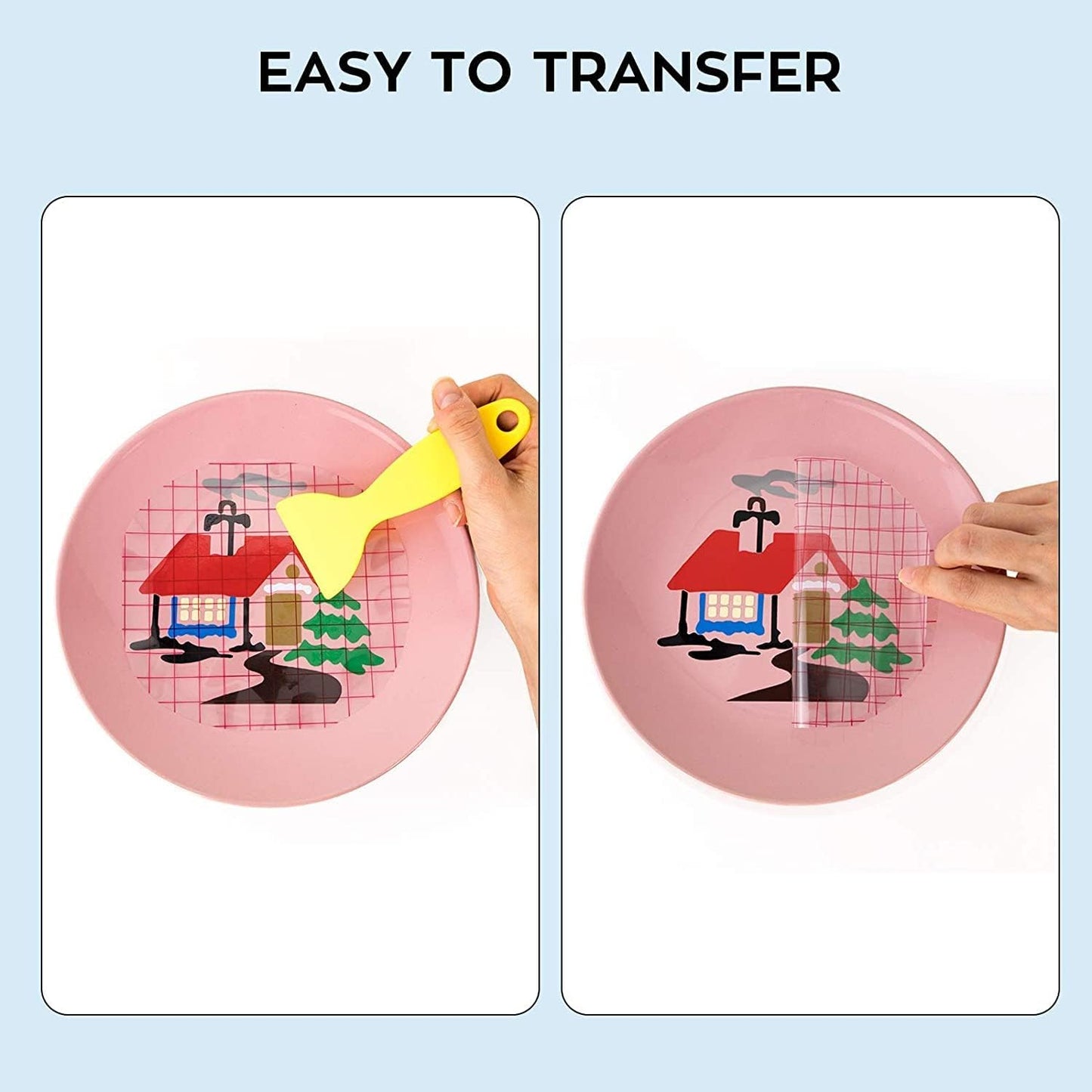 HTVRONT Pink Permanent Vinyl, 12 Pack Glossy Pink Vinyl for Cutting Machine - 10 Permanent Sheets 12" x 12"& 2 Transfer Tape Sheets for Craft Cutter, Party Decoration (Glossy)