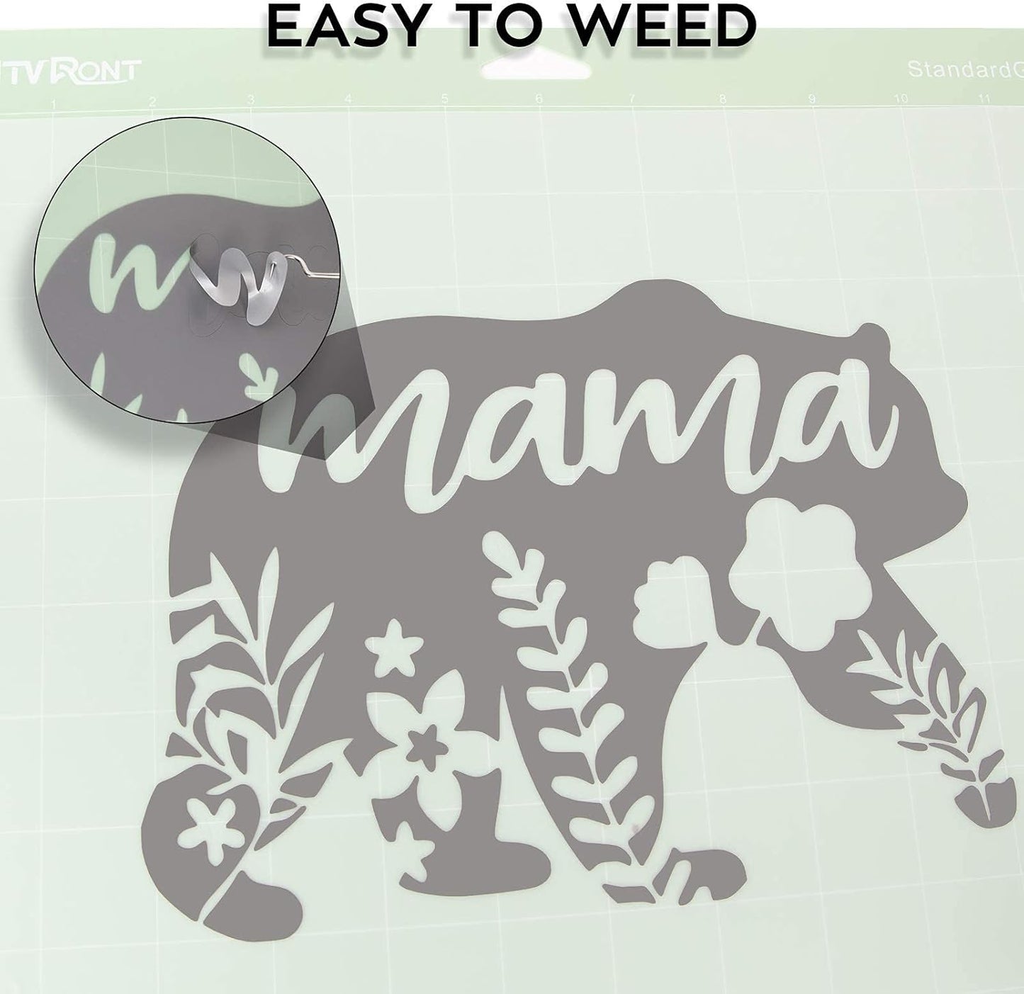 HTVRONT Silver Permanent Vinyl - 12 Pack Vinyl for Cutting Machine - 10 Sheets 12" x 12"& 2 Transfer Tape Sheets for Party Decoration, Sticker, Craft Cutter, Car Decal (Glossy)