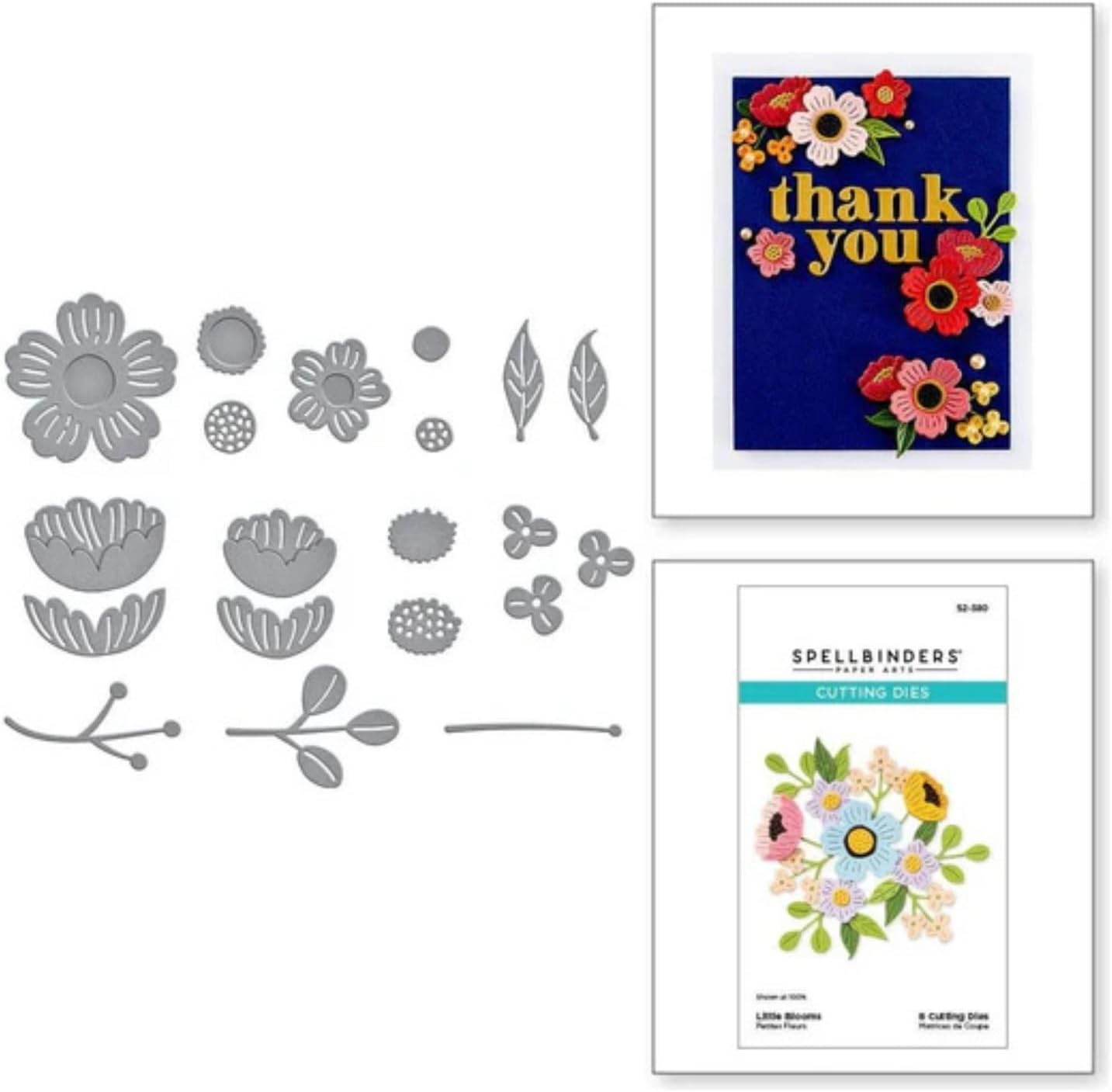 Spellbinders Platinum Die Cutting and Embossing Machine (3.5 Inch Platform Machine, Etched Die and Cardstock)