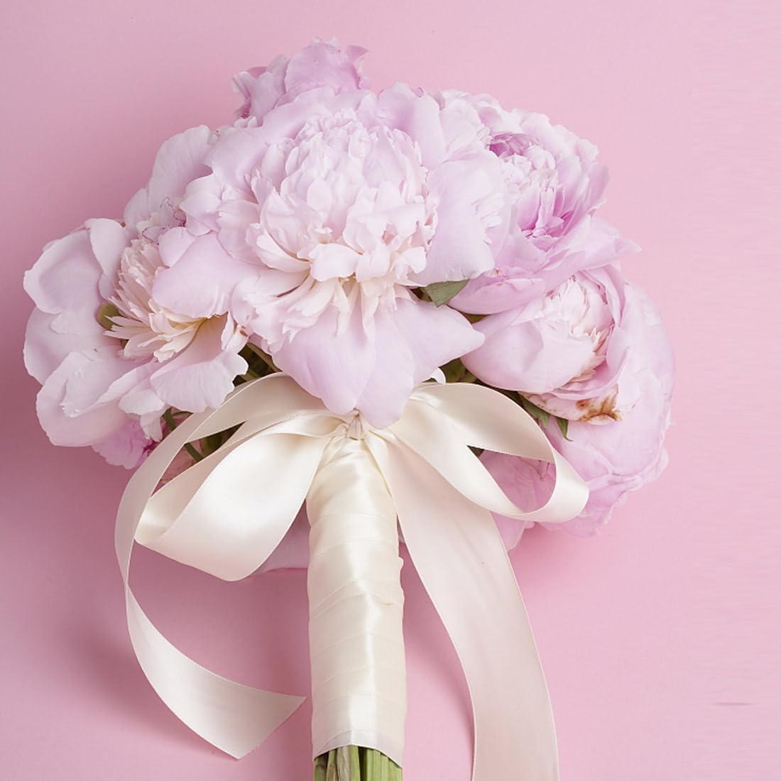 1" Width x 50 Yards Satin Fabric Ribbon, Ivory Ribbon Perfect for DIY Bows, Swags, Gift Wrapping, Craft, Flower Bouquet，Christmas and Party Decoration