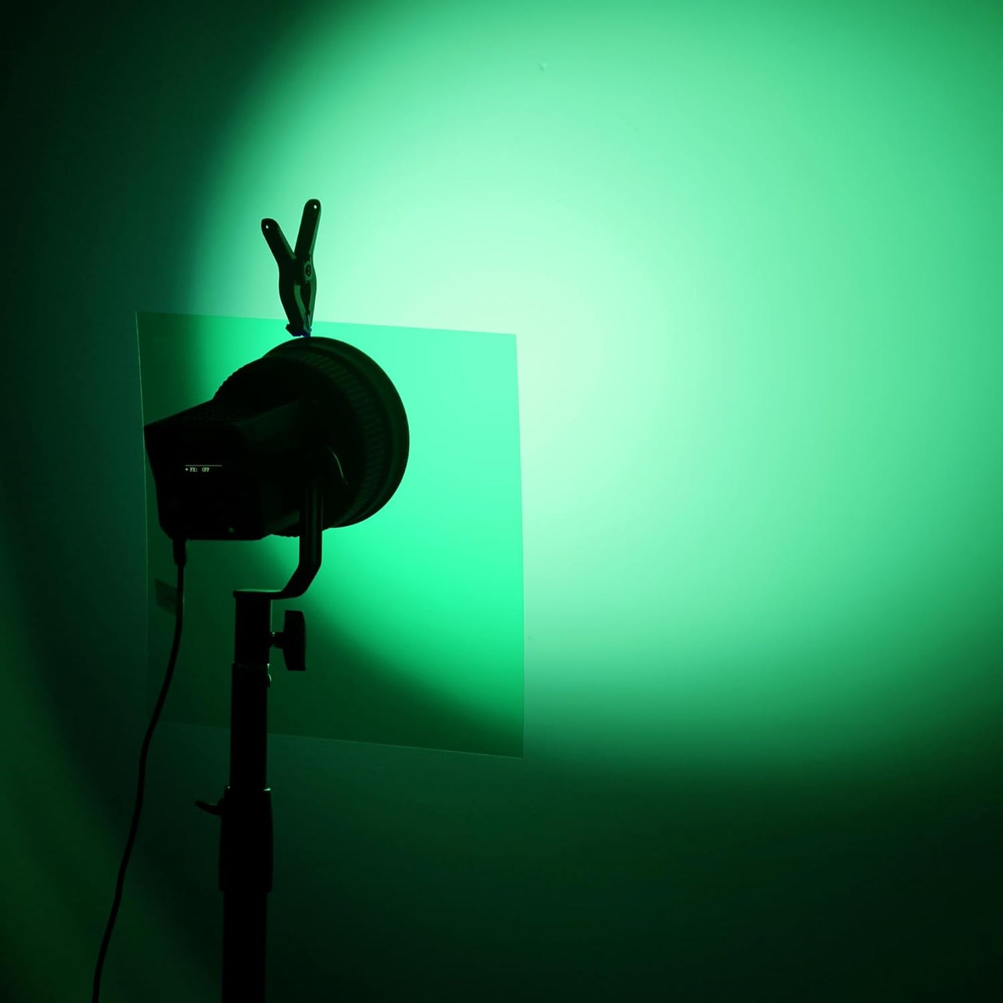 Lystaii 9pcs Lighting Gel Filter 11.8 x 11.8 Inches Gel Light Filter Color Correction Colored Overlays Transparent Color Filters Film Plastic Sheets for Film, Video, Photo, Stage Studio (Green)