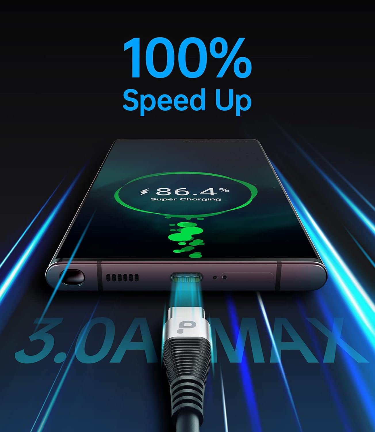 USB C Cable Fast Charging, 2Pack 3ft Coiled USB A to Type C Charge Cord for Car, USB-C Charging Cable Compatible with iPhone 17/16/15/Samsung Galaxy S20 S10 S9 S8 Plus Note 10 and More USB C Devices