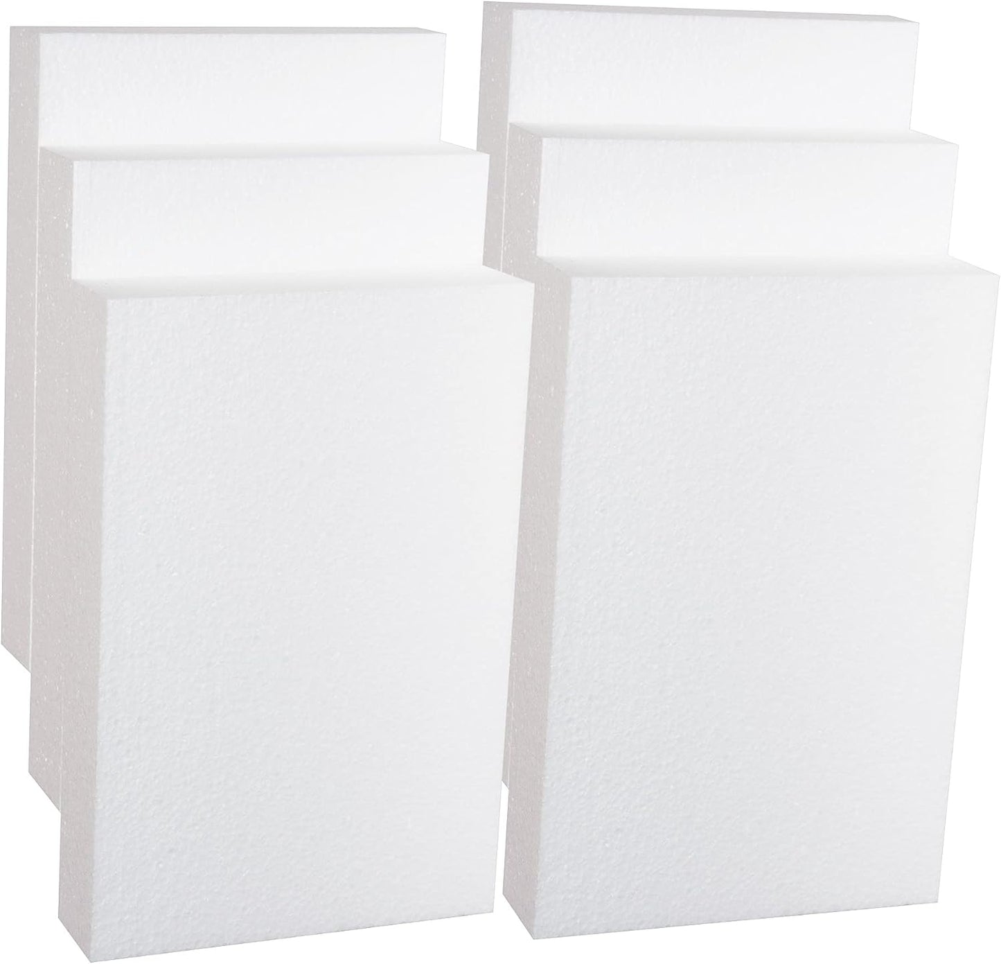 Silverlake 8x12x2 Craft Foam for Styrofoam Block Projects (6-Pack)
