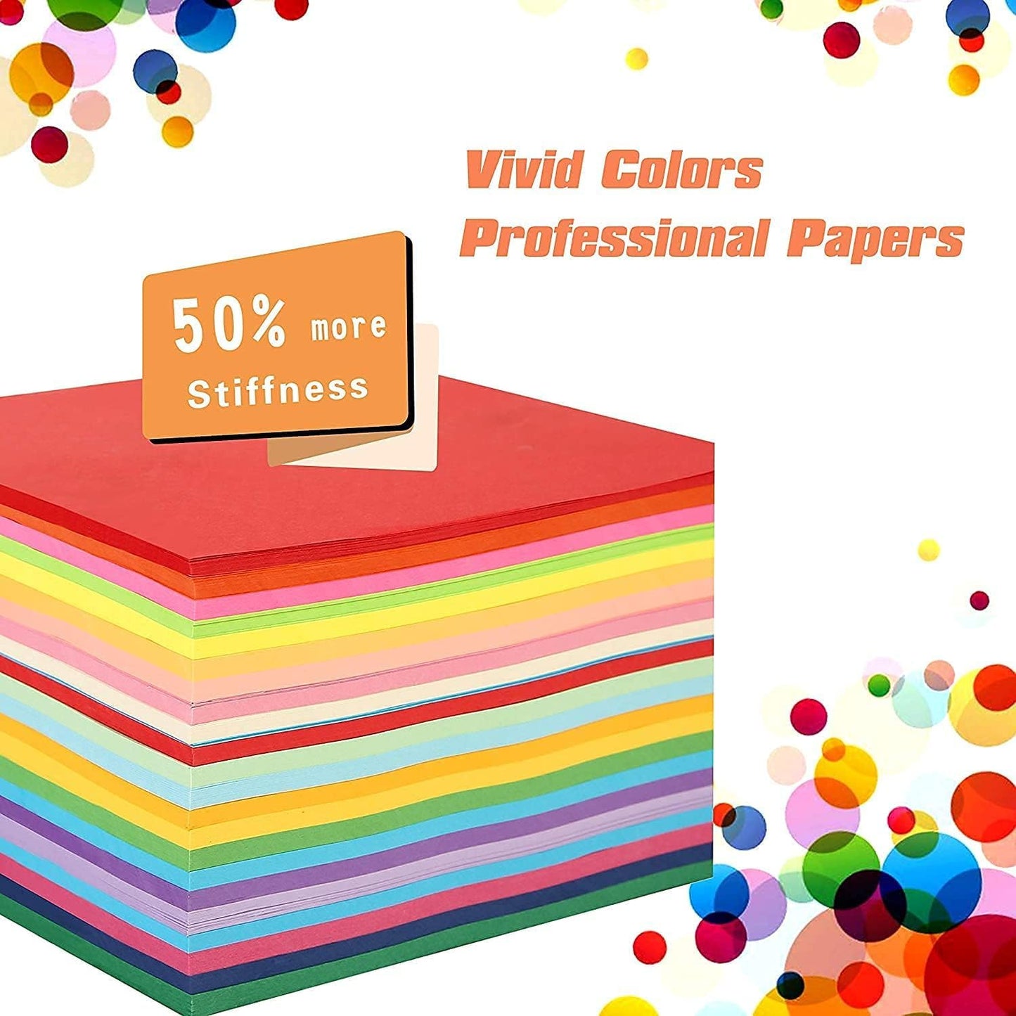 160 Sheets Origami Paper Double Sided for Arts & Crafts 20 Vivid Colors - 6 x 6 Inch Square Easy Fold Paper for Beginner