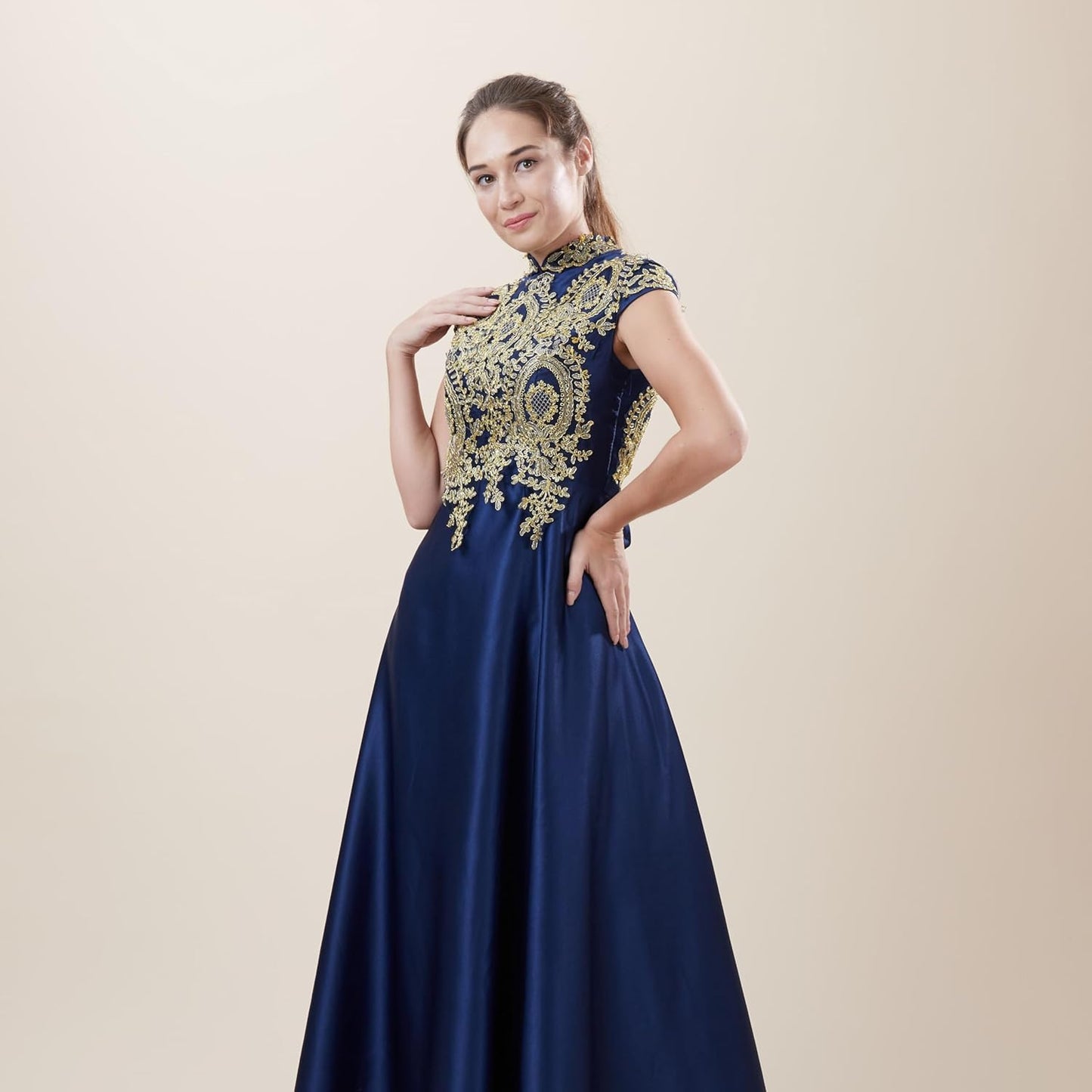 Seamless Photography Background Paper Roll, Blue Photo Paper Backdrop for Photography, Video and Streaming (Ivorine, 53" x16')