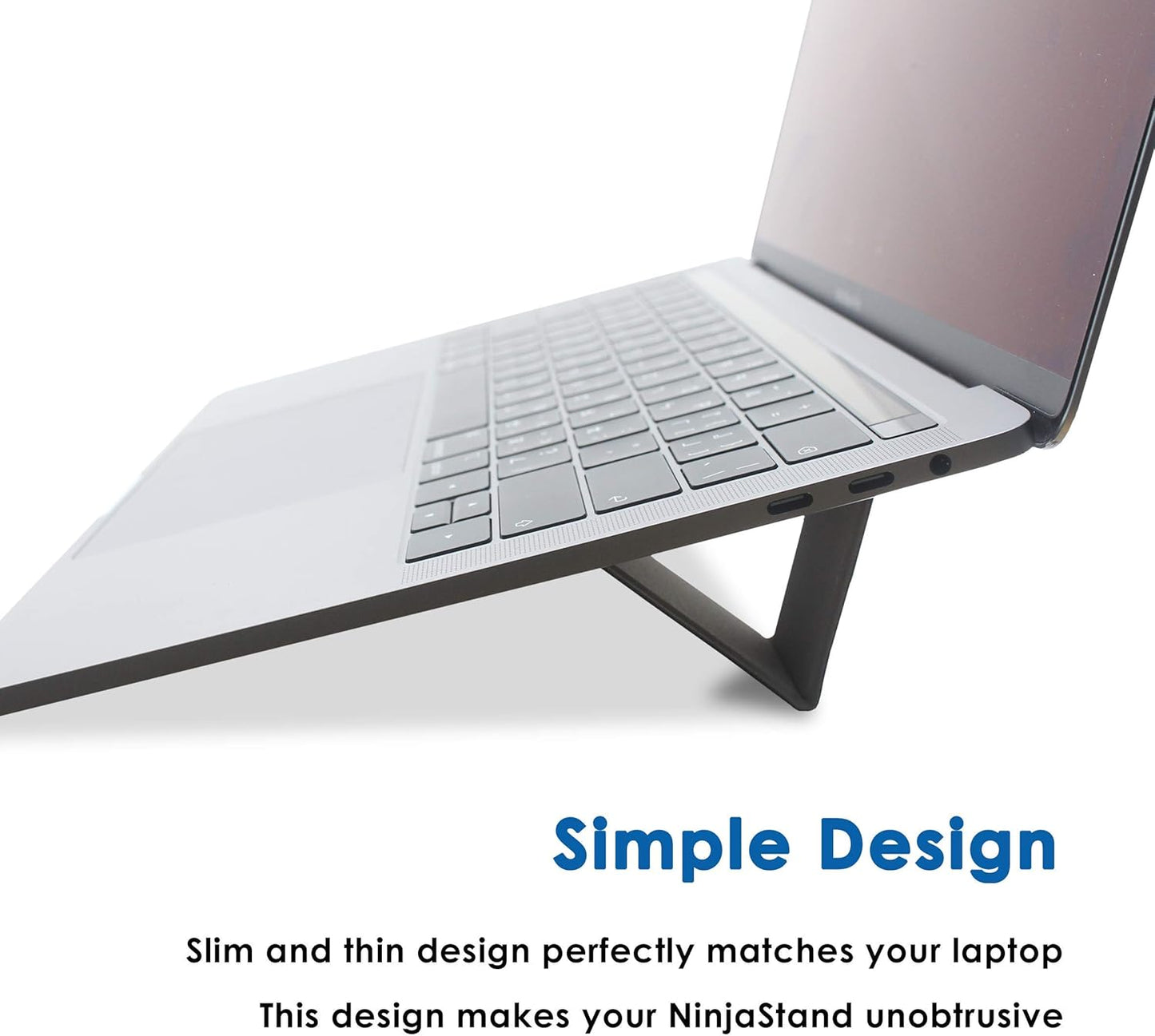 NinjaStand - Super Light / Thin / Portable Laptop Stand for 13" ~ 16" Laptops