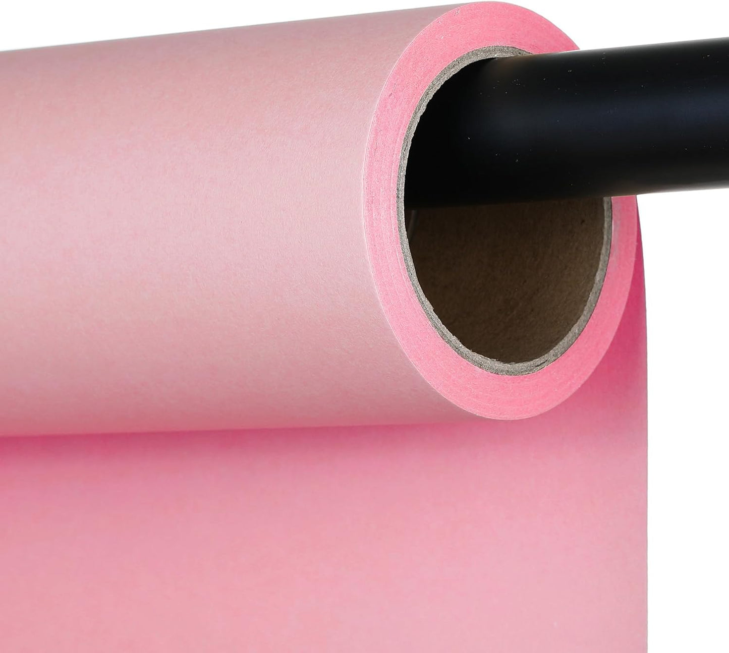 Seamless Photography Background Paper Roll, Blue Photo Paper Backdrop for Photography, Video and Streaming (Carnation Pink, 53" x16')