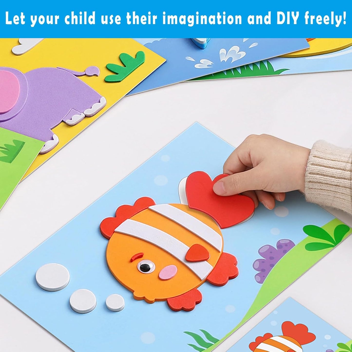 QIDIWIN EVA Foam Craft Sheets - 9x12 Inch 2mm Thick Versatile Non-Adhesive Foam for DIY, Cosplay, Scrapbooking, Classroom Projects - Durable, Flexible, Perfect for Crafting, 12 Pack(Black)