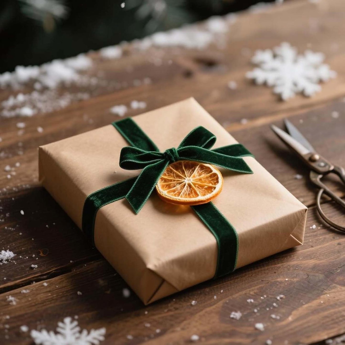 LaRibbons Thin Velvet Ribbon 3/8 Inch x 25 Yards, Dark Green Velvet Ribbon for Christmas Tree, Gift Wrapping, Wreath Bow, Outdoor Decoration