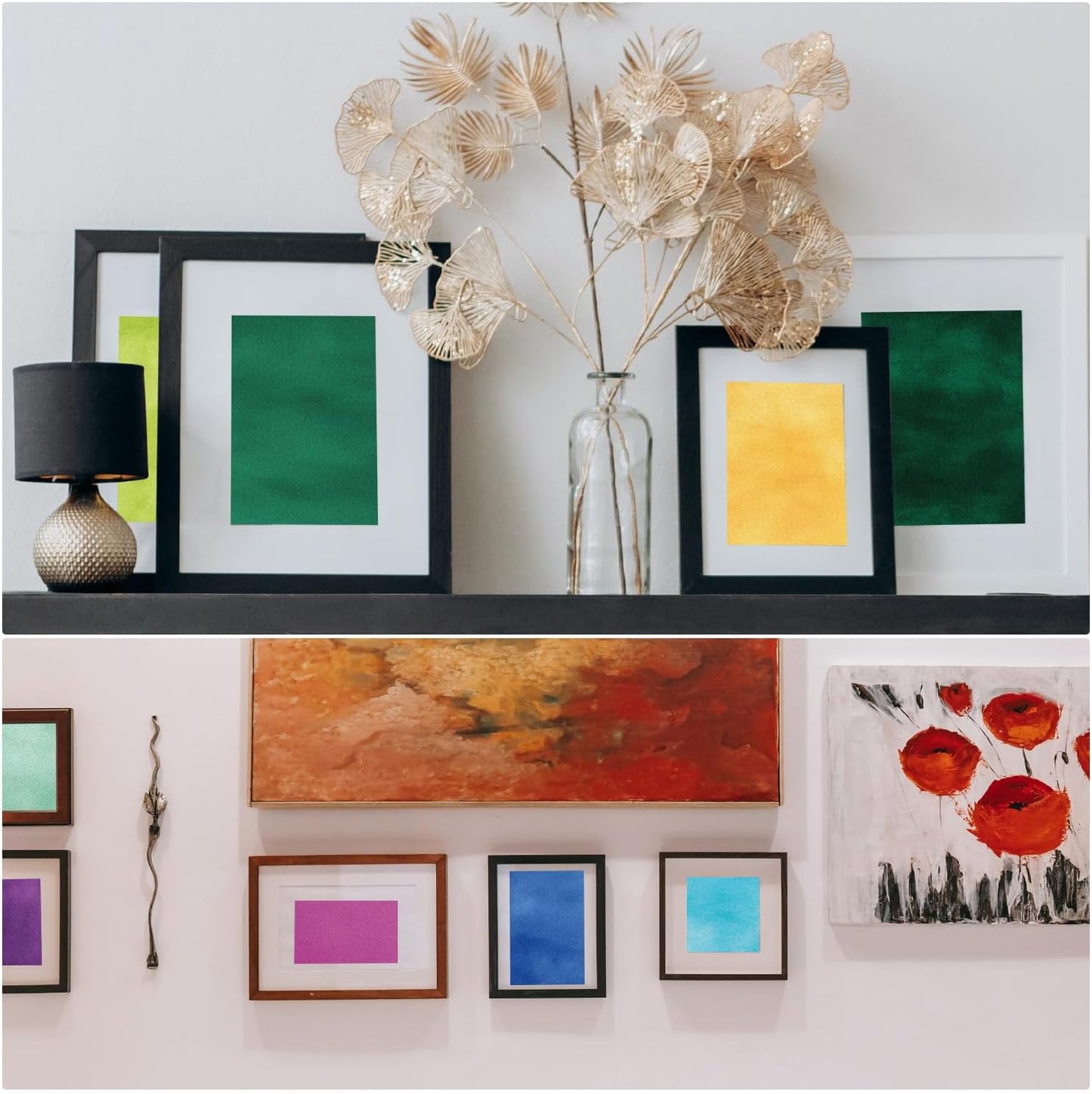 Vintage Scrapbook Paper Pad Color Patterned Paper 6×6,24 Sheets Single-Sided Scrapbooking CardStock Papers Pad for Holiday Cardmaking DIY Origami Journaling.