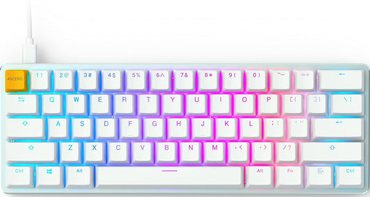 Glorious GMMK White Ice Edition - Compact (Pre-Built)