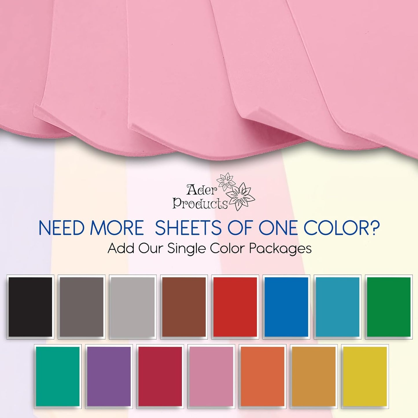 Pink EVA Foam Sheets for Crafts, 9 x 12 Inch, 2mm Thickness – Ideal for DIY Arts and Crafts, Foam Paper for Kids, Cosplay and Costumes - 15 Pack