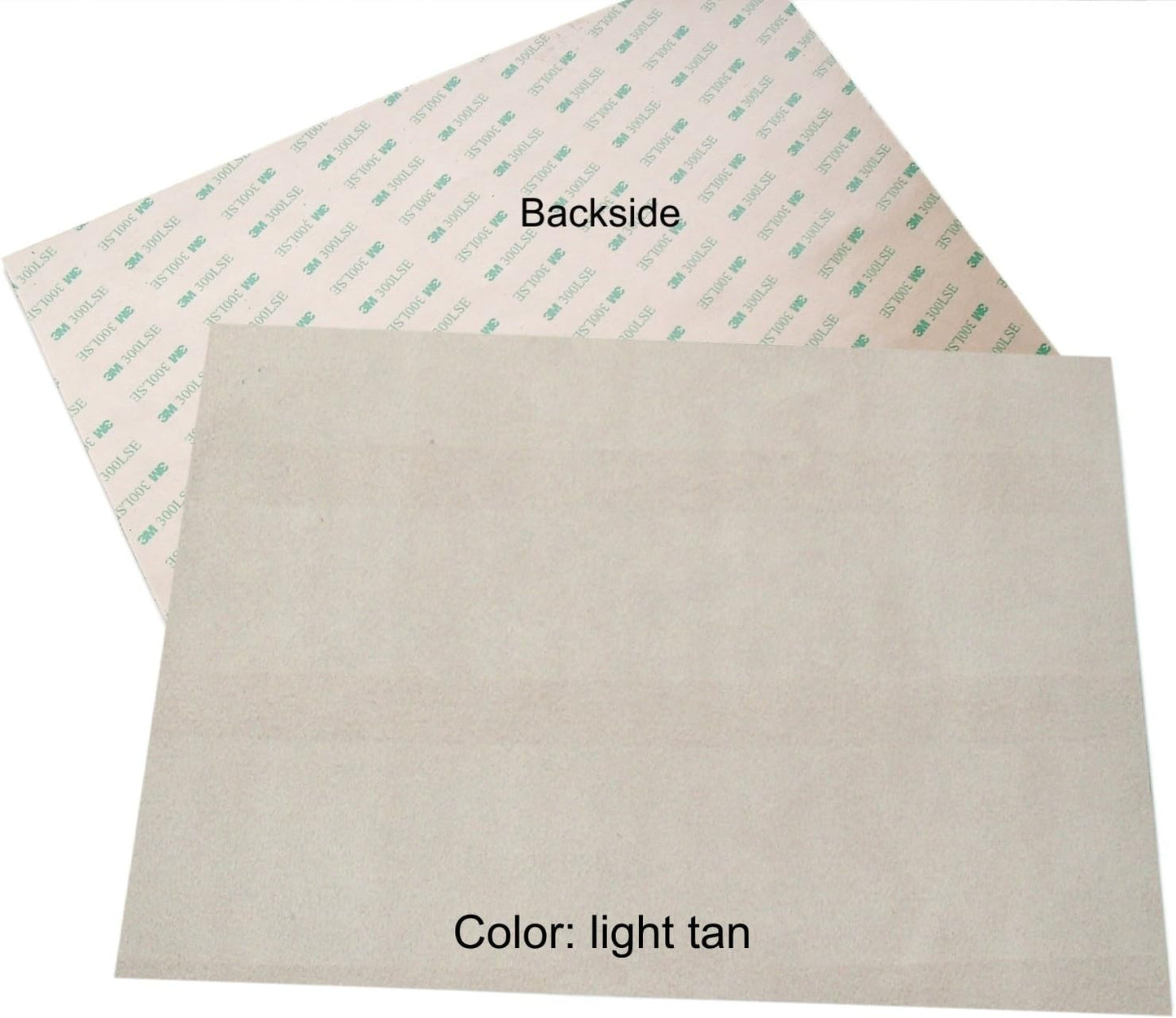 Premium Quality Suede Sheets 8.5"x12" with Super-Strong self-Adhesive Backing. Ideal for Making Peel-and-Stick (self-Stick, Stick-on) Soles for Dance Shoes, [SUEDE-DIY-r01].