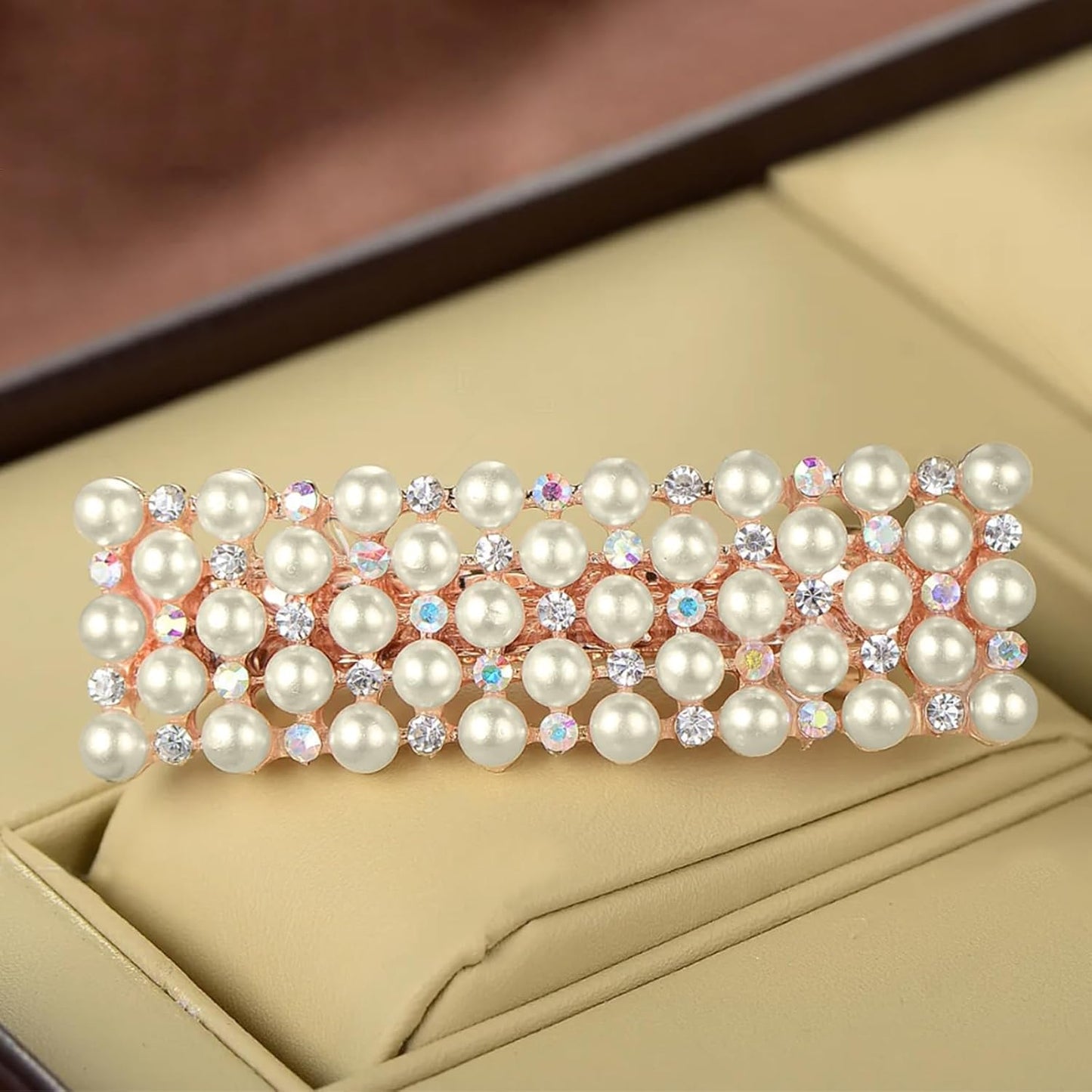 2000+pcs 12 Sheets Self Adhesive Pearl Stickers for Hair, Face, Makeup, Eye, Nail, Crafts, 3mm, 4mm, 5mm, 6mm (Off-White)