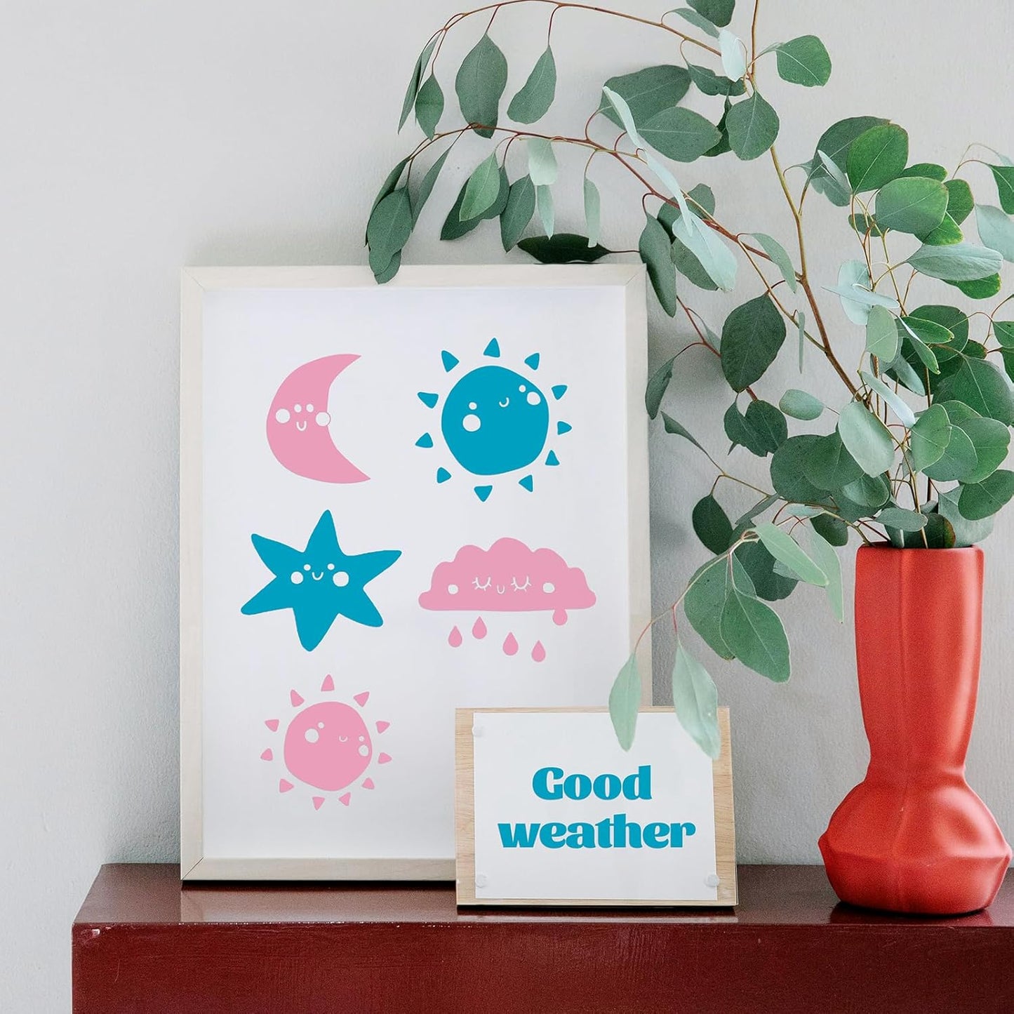 Ant Smart Adhesive Permanent Vinyl Compatible with Cricut Explore and Maker Series Without Cutting Mats, Create DIY Projects, Decals, Stickers & More (Light Blue, 13inch x 50ft)