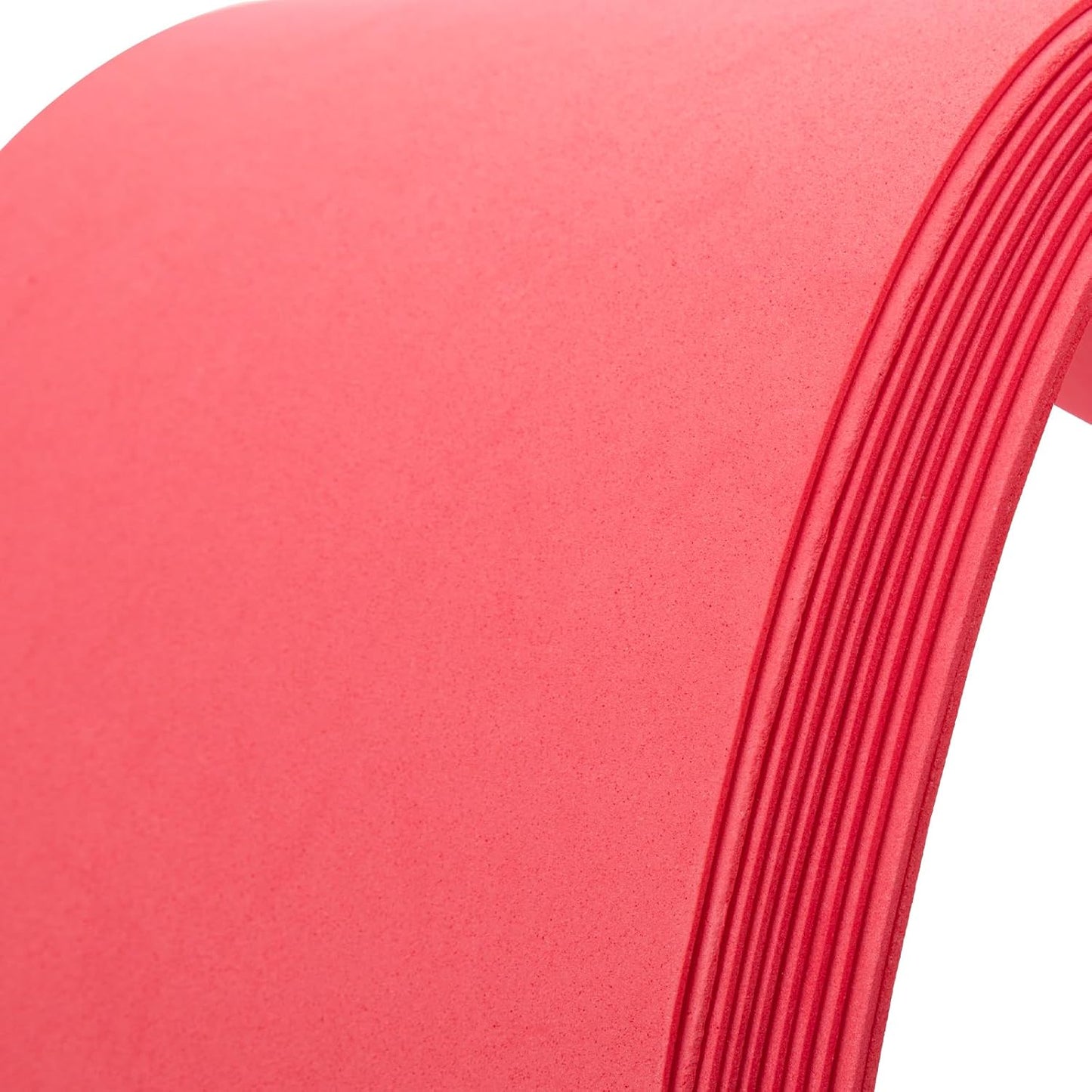 10 Pack Foam Sheets Craft 8 x 12 inch, Eva Color Foam Paper for Art Crafts Projects, Classrooms Scrapbook Gift DIY Cutters Card Party Decoration (Red)