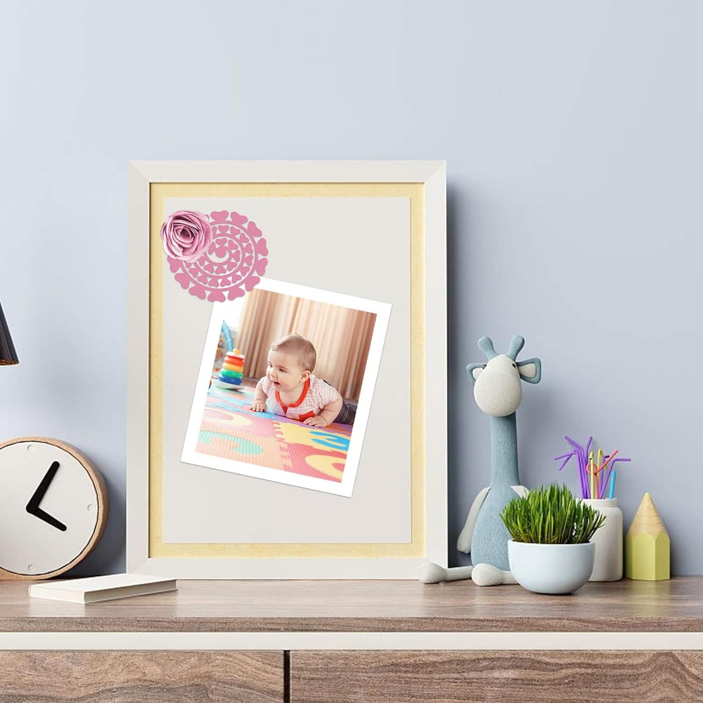 10pcs 3D Layering Rose Metal Cutting Dies, Daisy Flower Garland Wedding Cut Stencils, Blossom Screw Flower Die Cuts, Metal Embossing Stencils Template Mould