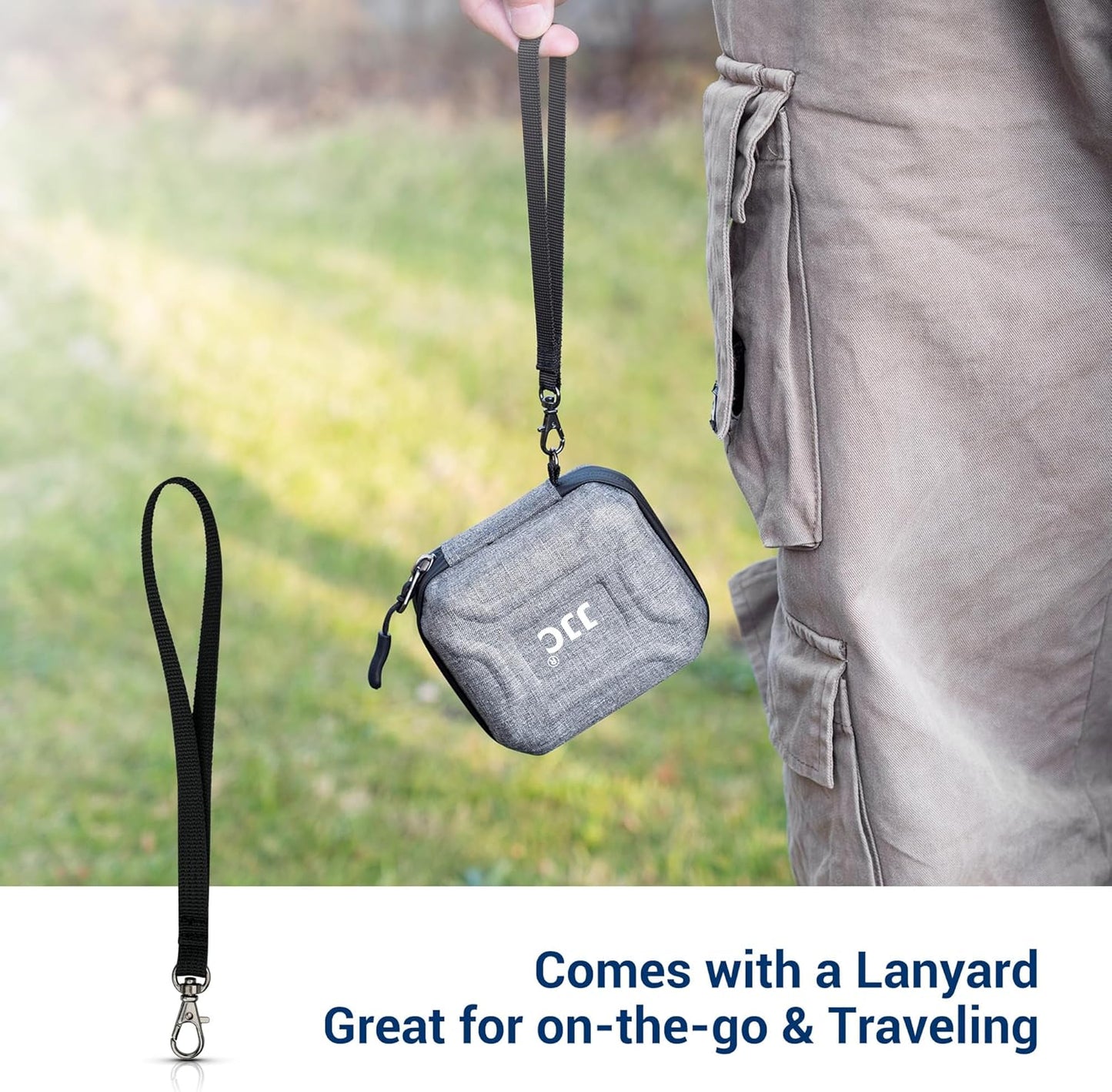 JJC Hard Shell Lens Filter Pouch Case for 10 Circular Filters Up to 67mm, Dustproof & Water-Resistant Camera Lens Filter Storage Wallet for ND UV CPL Filter