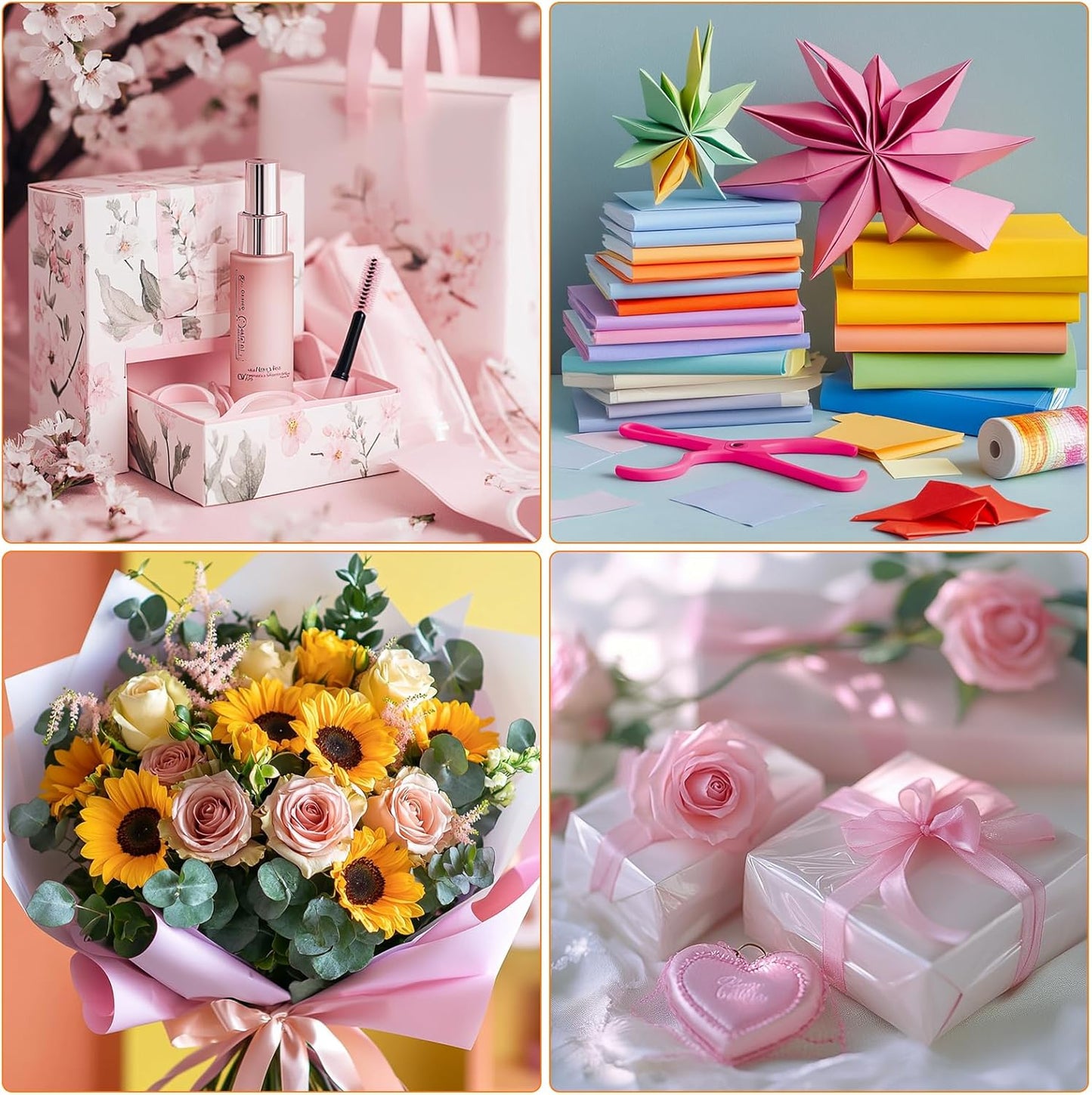 MECCANIXITY Colored Vellum Paper, 50 Sheet Gold Transparency 11.7 x 8.2 Printable Vellum Paper, Translucent Vellum Sheets for Printing Wedding Invitations, Ink Jet Laser Printer