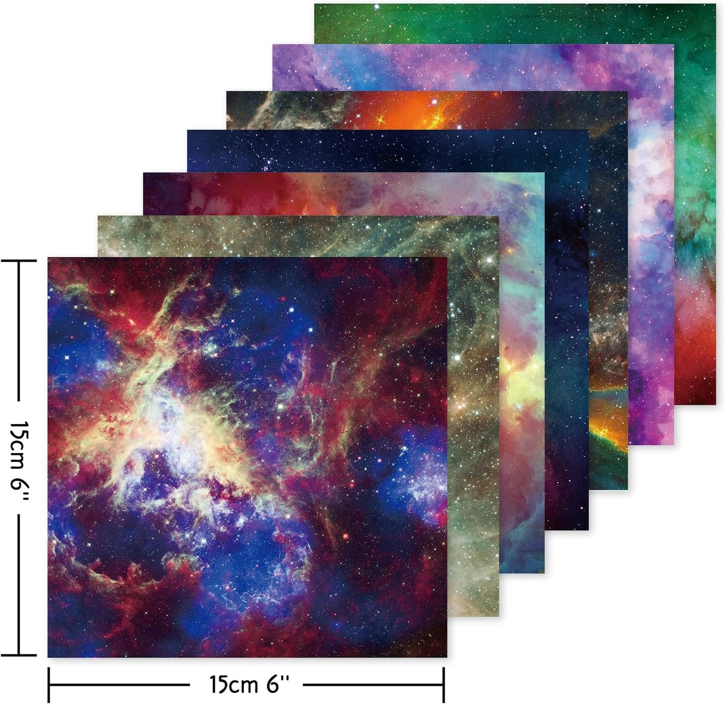 Origami 6x6 Paper Kit 150 Sheets 150 Vivid Colors Double Sided Same Printed Traditional Patterns Square for Arts Crafts Projects Japan Traditional Chiyo.Marble