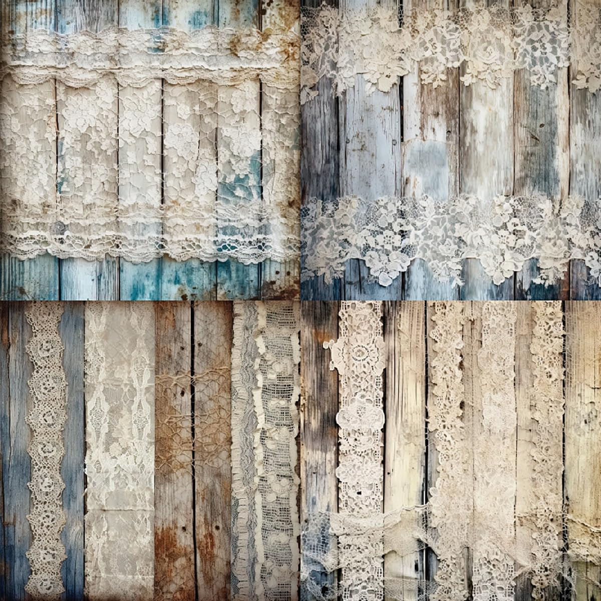 YASMEN Scrapbook Paper Pad 6"6" - 24Pcs Scrapbooking Supplies Kit, Single-Sided Patterned Cardstock Pads for Card Making, Designer Planner Journals, Background Borders, Greeting Cards, Junk Journal