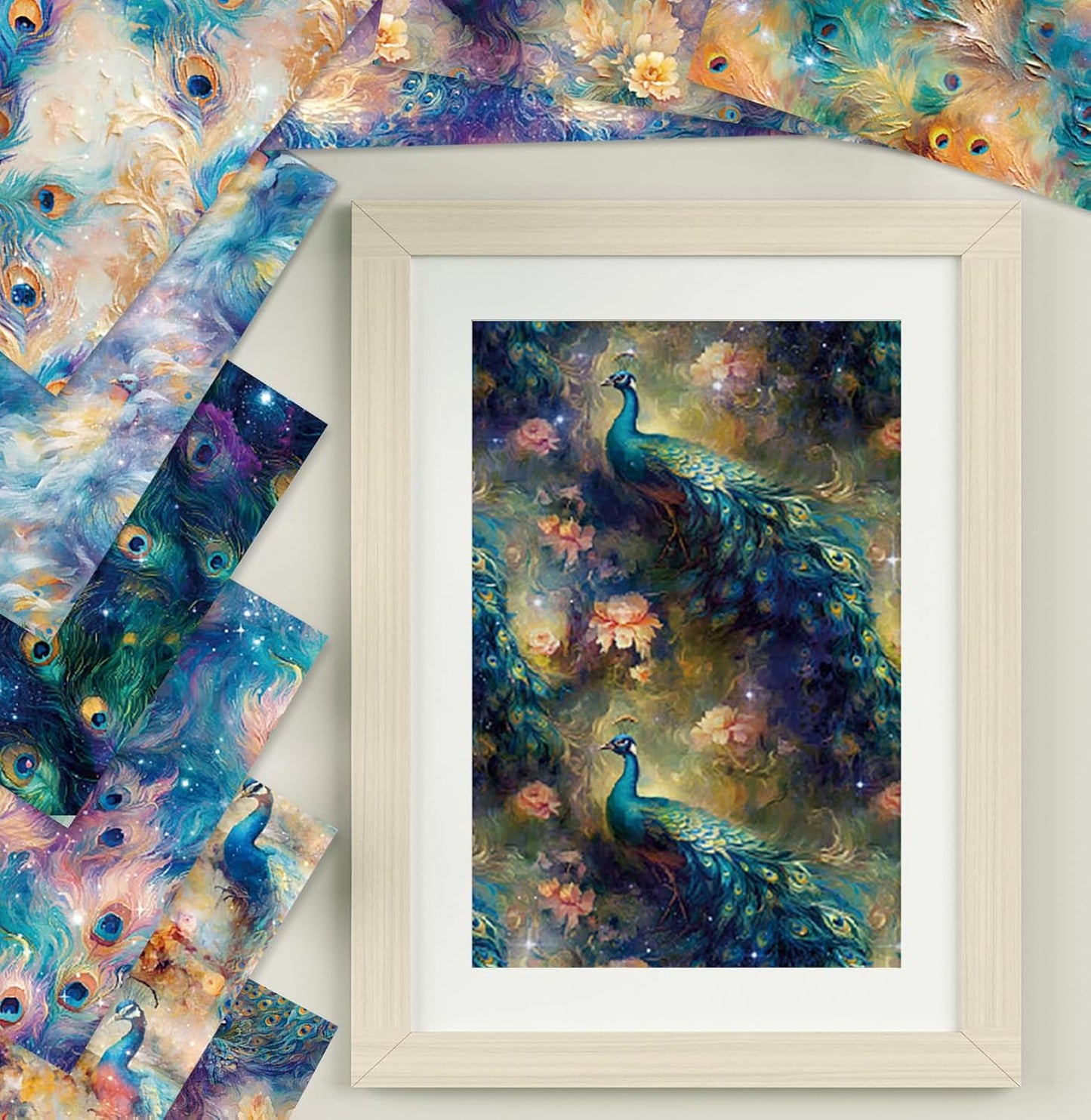 YASMEN Scrapbook Paper Pad 6x6, Patterned Cardstock, Single-Sided Decopodge, DIY Decorative Craft Paper, Scrapbooking Junk Journal Gift Card Making Supplies - 24 Sheets