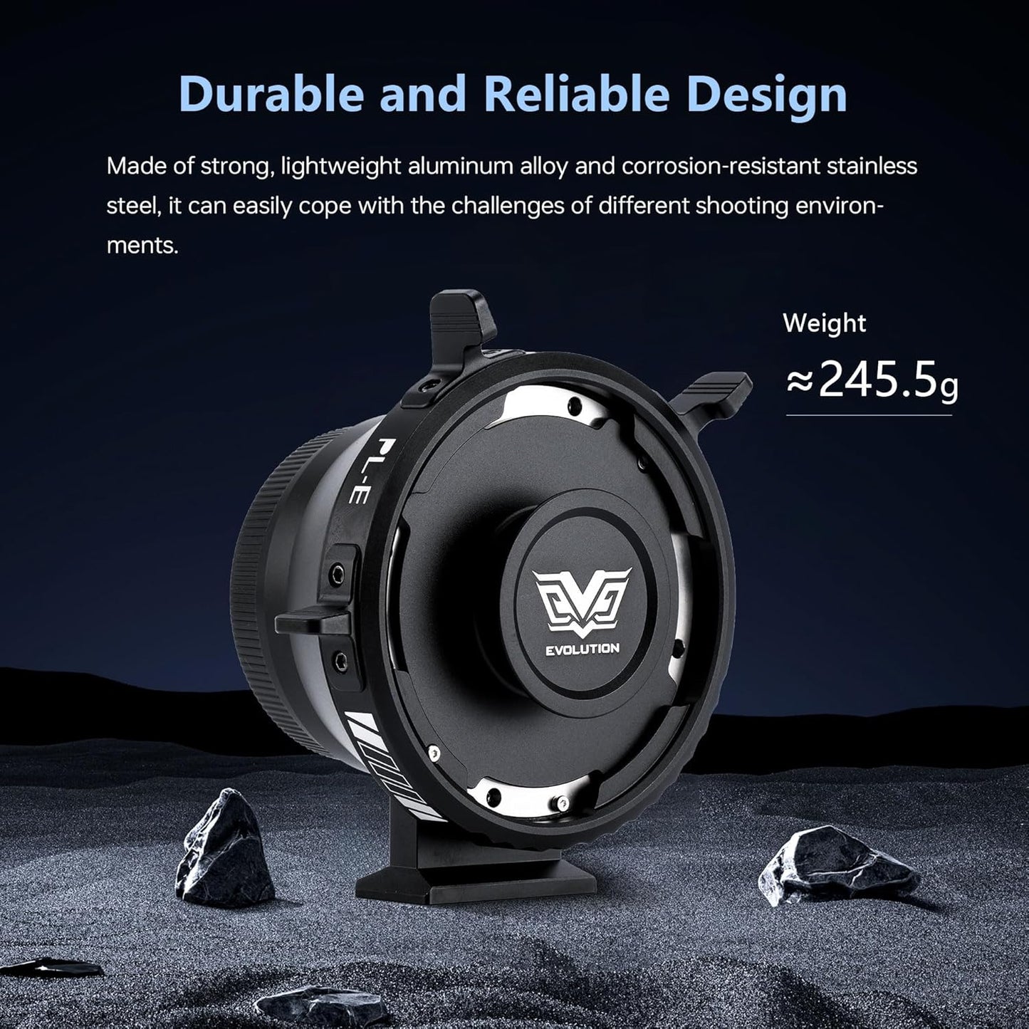 VILTROX PL-E Lens Adapter, Lens Converter Ring Camera Lens Mount Adapter Ring Compatible with PL Lens to Sony E/NEX Mount Cameras A7S3/FS7/5/FX9 /A7R4/R3/a Series/Nex Series