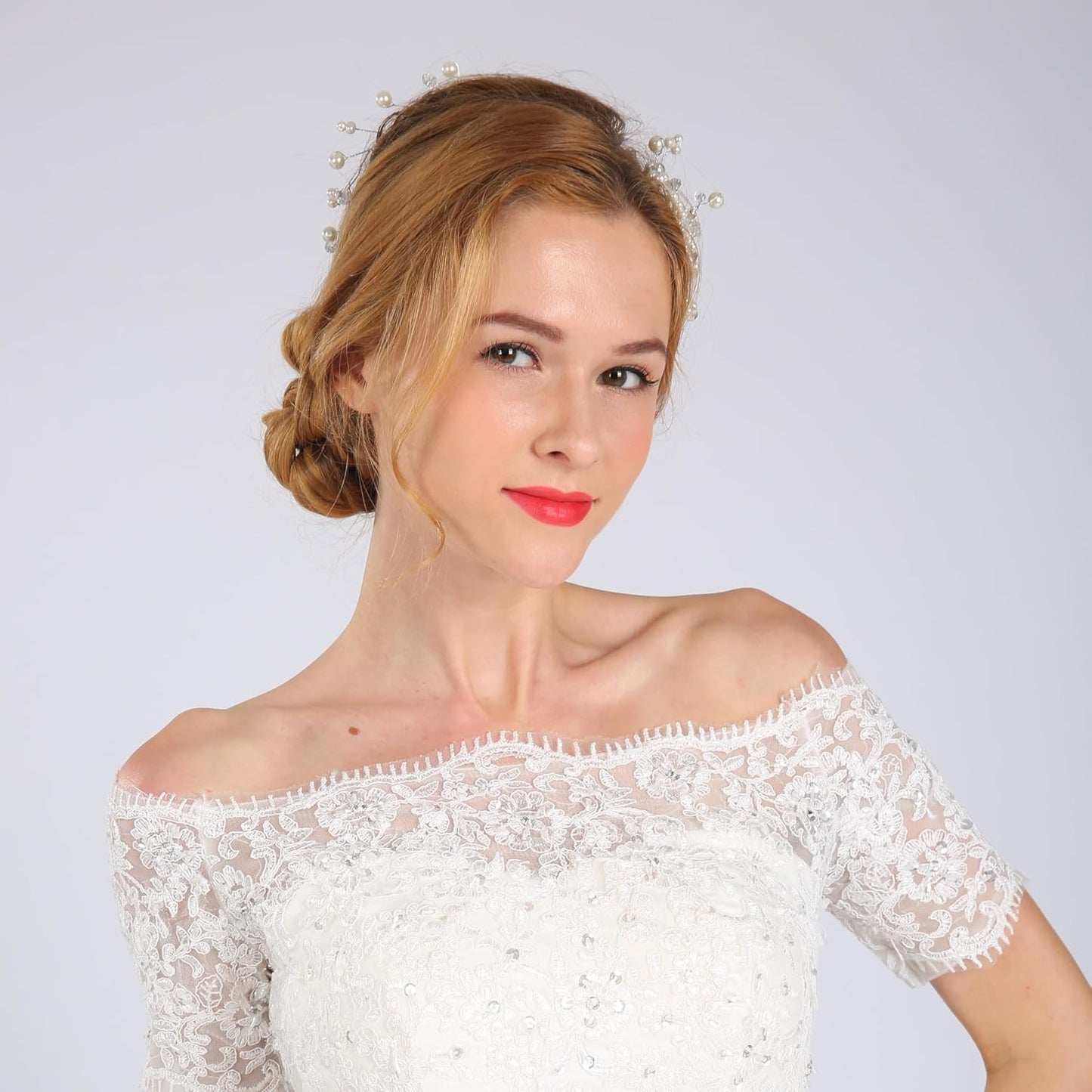 Seamless Photography Background Paper Roll, Blue Photo Paper Backdrop for Photography, Video and Streaming (Artic White, 107" x32')