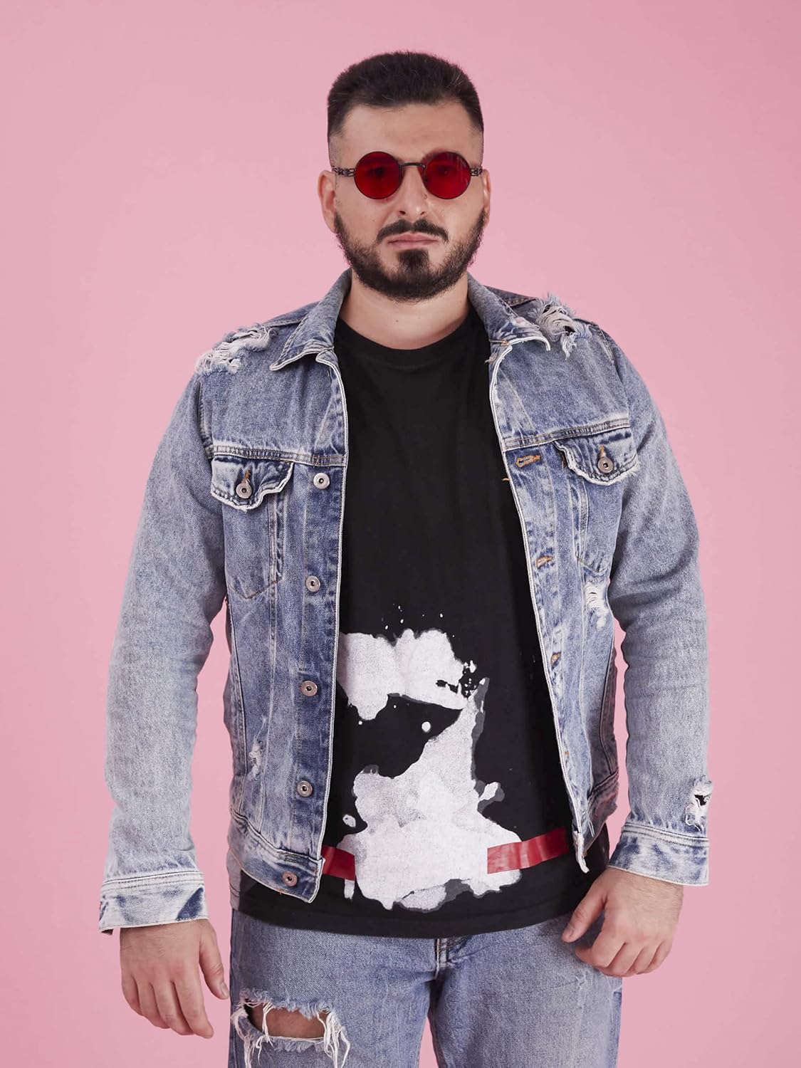 Seamless Photography Background Paper Roll, Pink Photo Paper Backdrop for Photography, Video and Streaming (53''x16 'Carnation Pink)