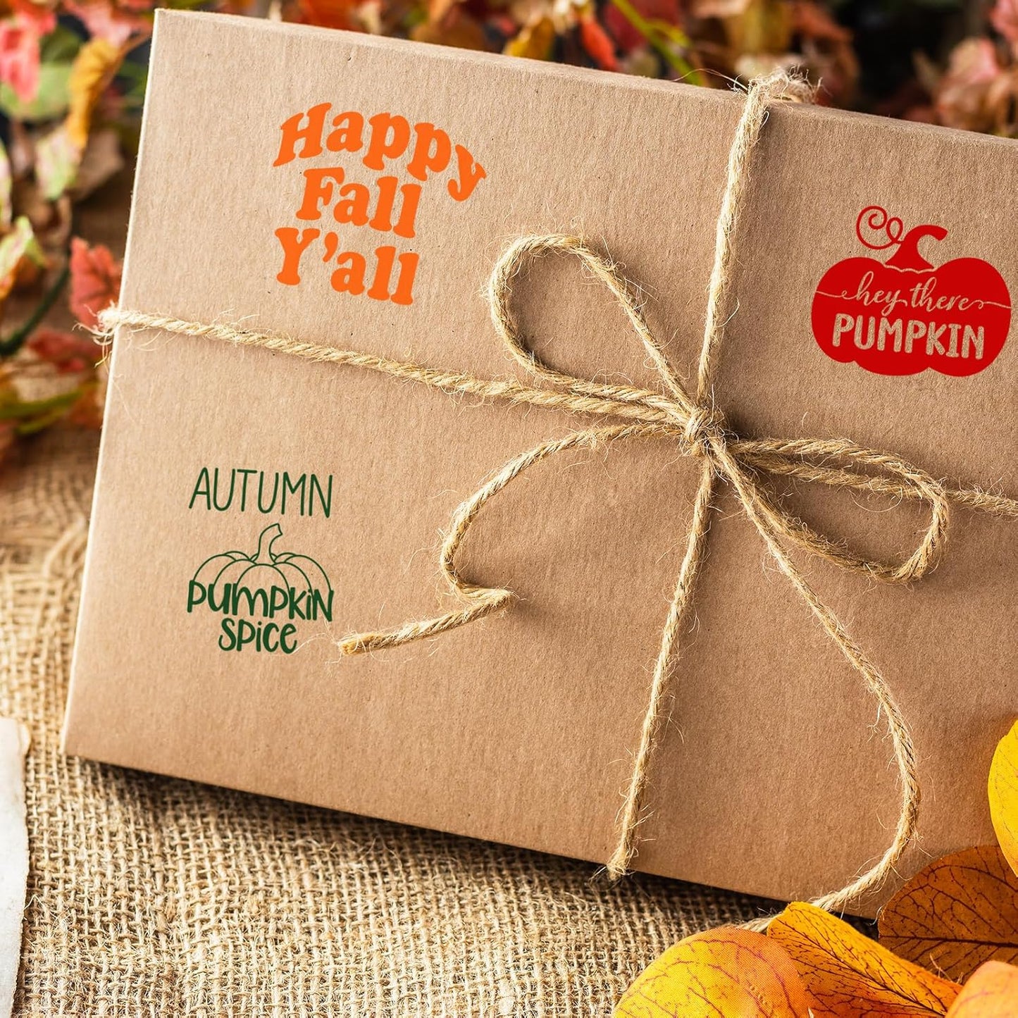 Whaline 4 Sheets Holiday Clear Stamps Fall Halloween Christmas Nativity Scene Greeting Words Silicone Transparent Stamps for DIY Craft Card Making Scrapbooking Embossing Album Decor